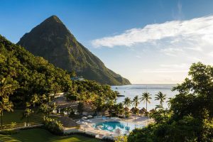 Sugar Beach, A Viceroy Resort - La Baie de Silence, Saint Lucia - Resort Aerial View