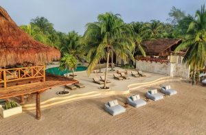 Viceroy Riviera Maya Resort - Playa del Carmen, Mexico - Beach Aerial View