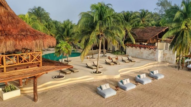 Viceroy Riviera Maya Resort - Playa del Carmen, Mexico - Beach Aerial View