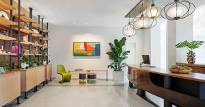 Viceroy Santa Monica Hotel - Santa Monica, CA, USA - Reception