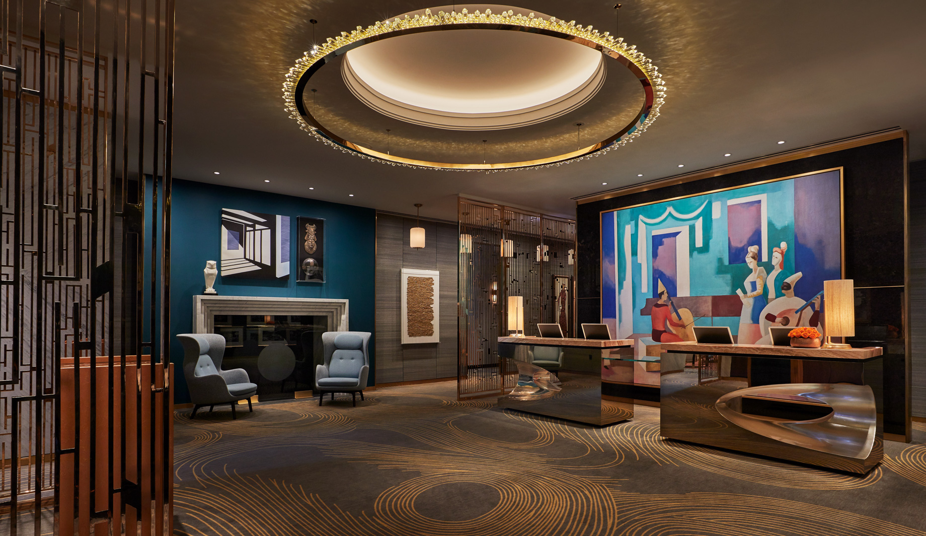 Viceroy Chicago Hotel – Chicago, IL, USA – Lobby