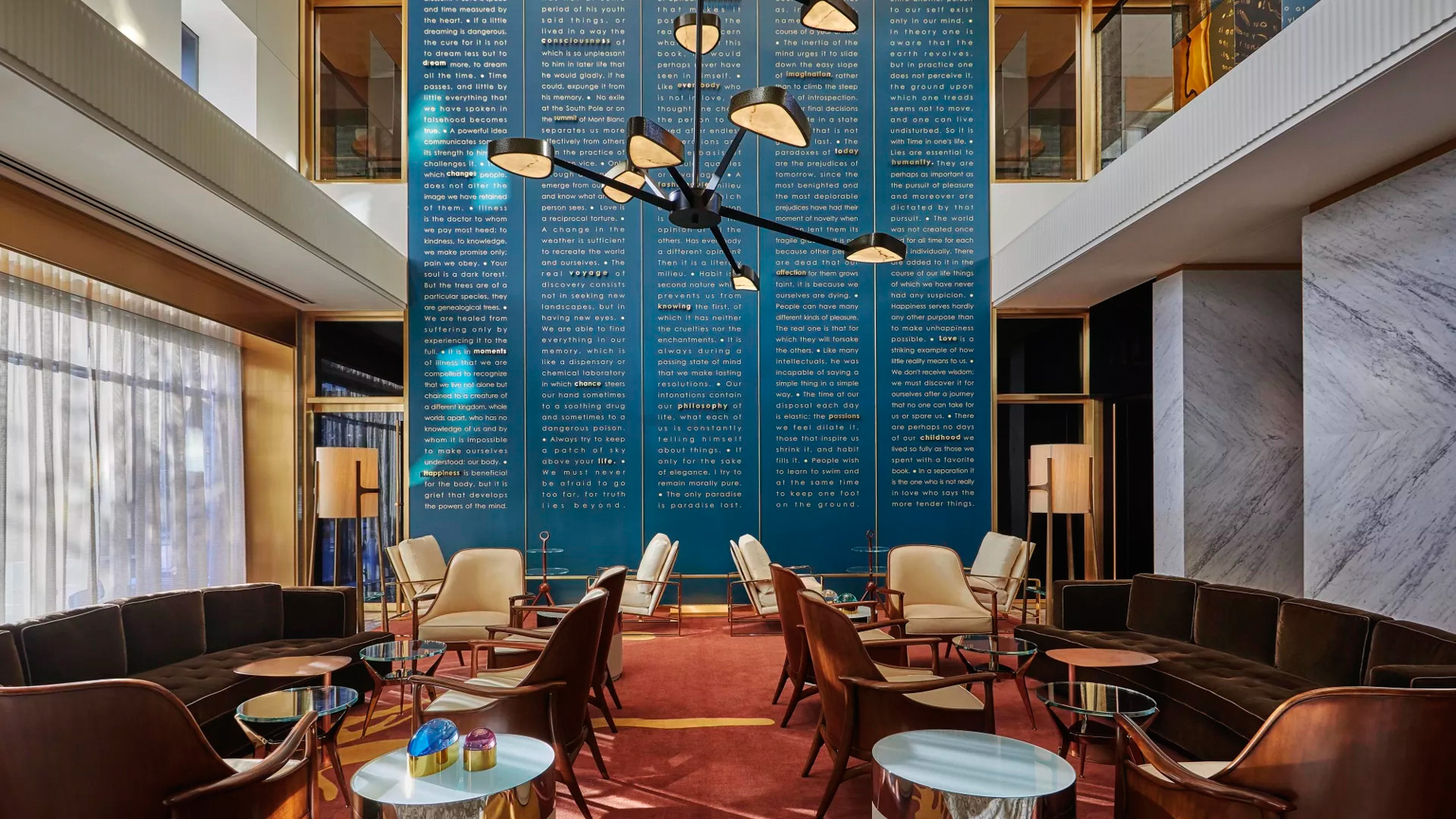 Viceroy Chicago Hotel – Chicago, IL, USA – Lobby Lounge