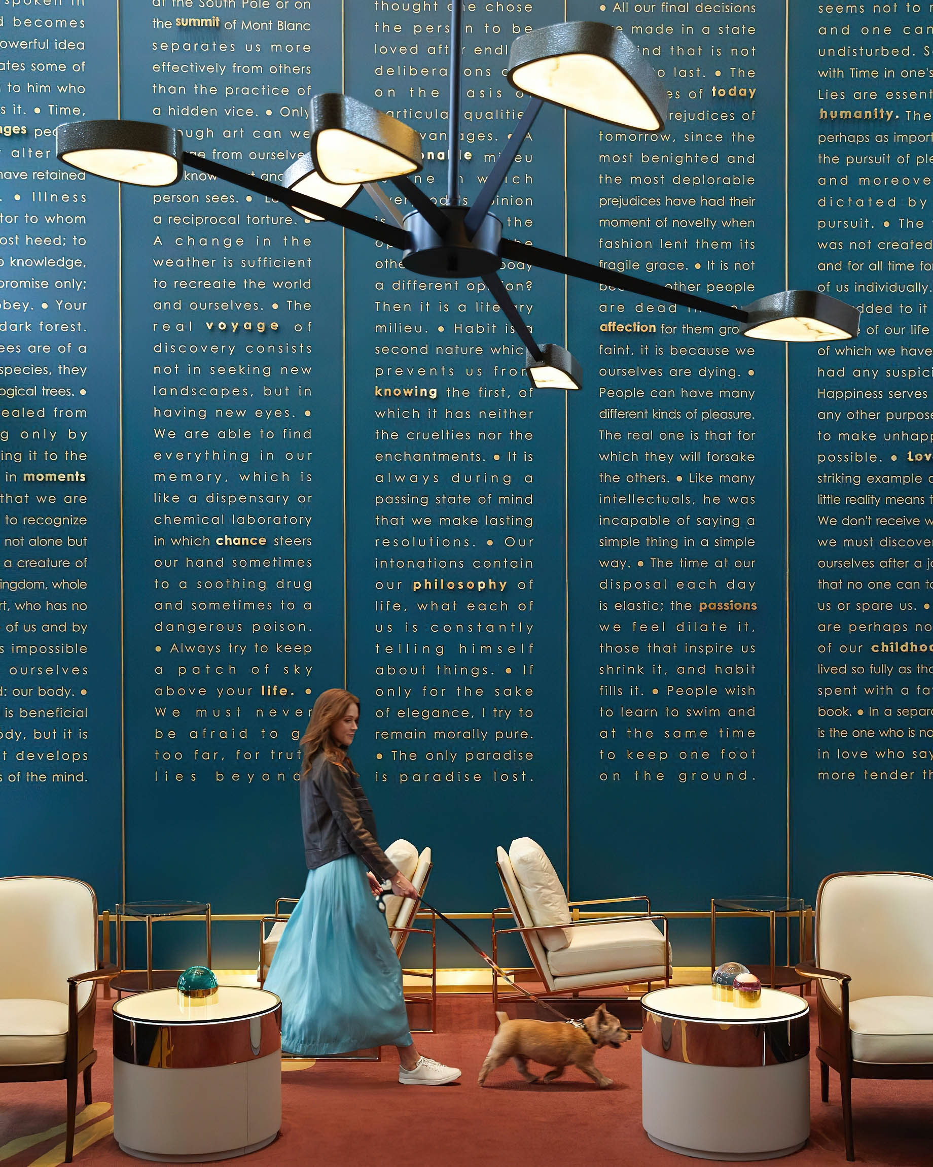 Viceroy Chicago Hotel – Chicago, IL, USA – Lobby Lounge