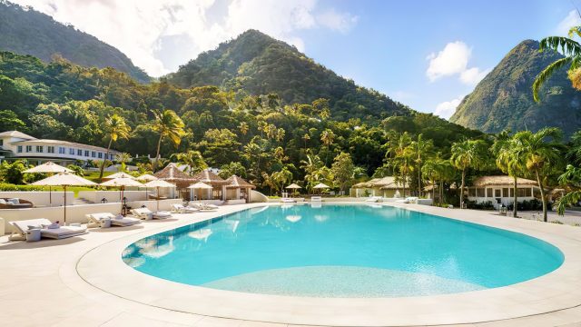 Sugar Beach, A Viceroy Resort - La Baie de Silence, Saint Lucia - Pool Deck