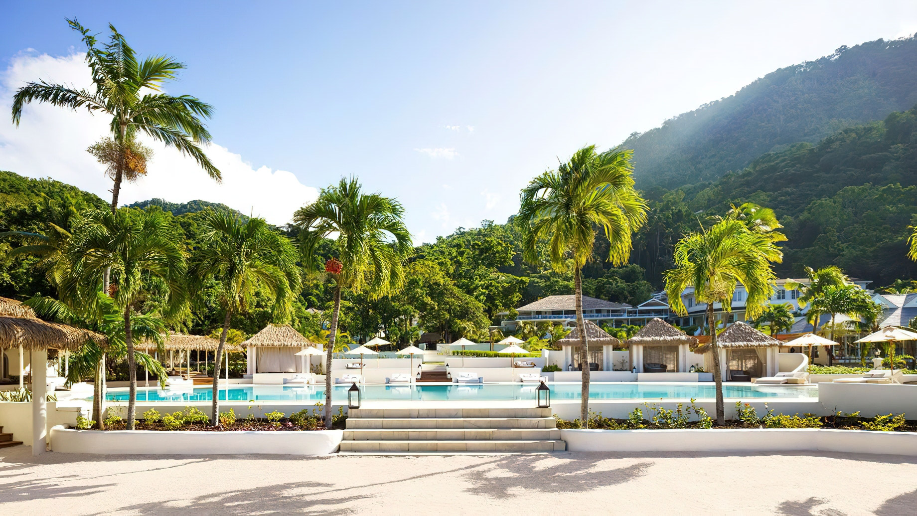 Sugar Beach, A Viceroy Resort – La Baie de Silence, Saint Lucia – Pool Deck