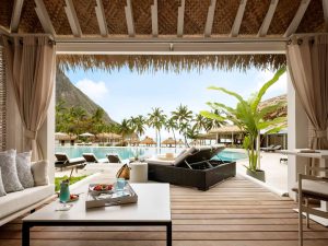Sugar Beach, A Viceroy Resort - La Baie de Silence, Saint Lucia - Poolside Cabana