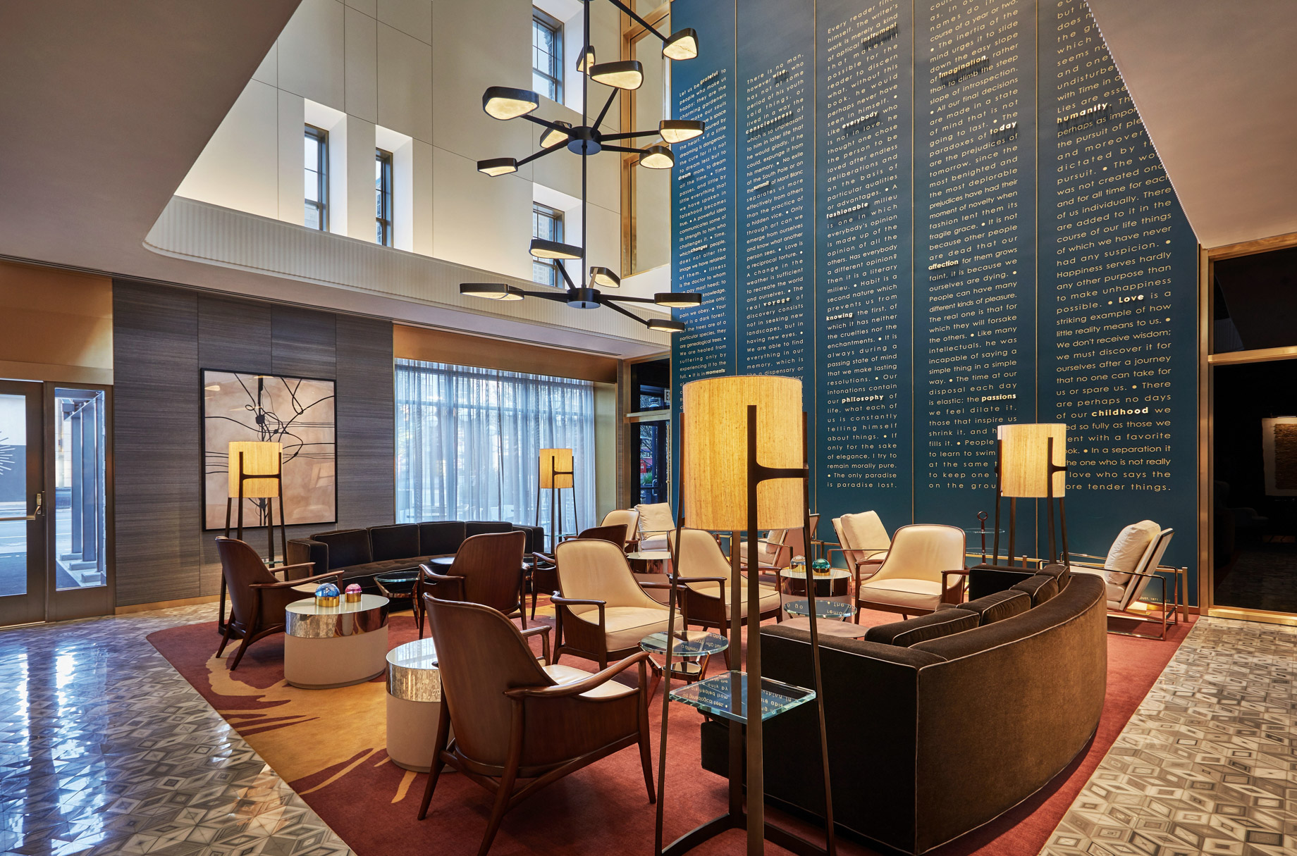 Viceroy Chicago Hotel – Chicago, IL, USA – Lobby Lounge