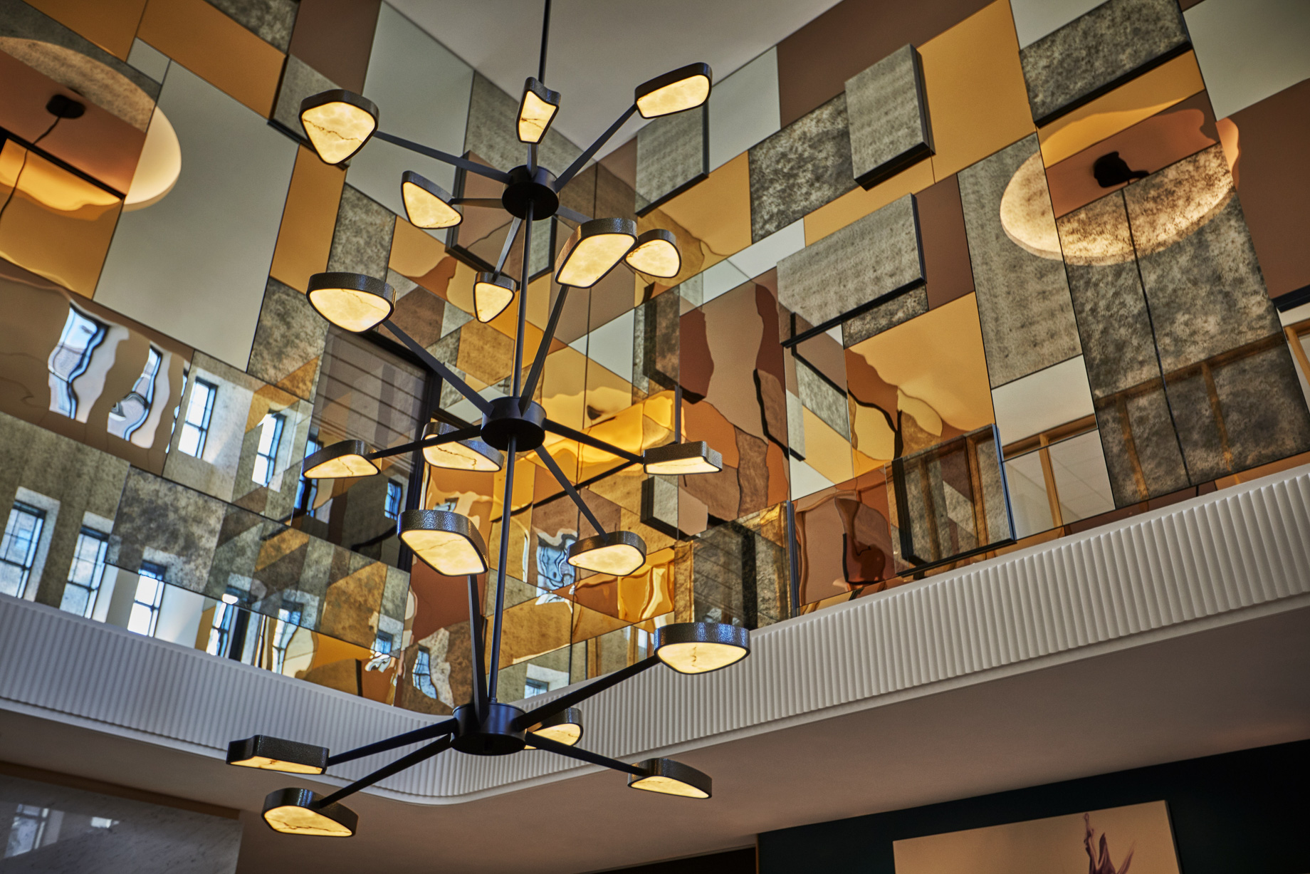 Viceroy Chicago Hotel – Chicago, IL, USA – Lobby Lounge Design