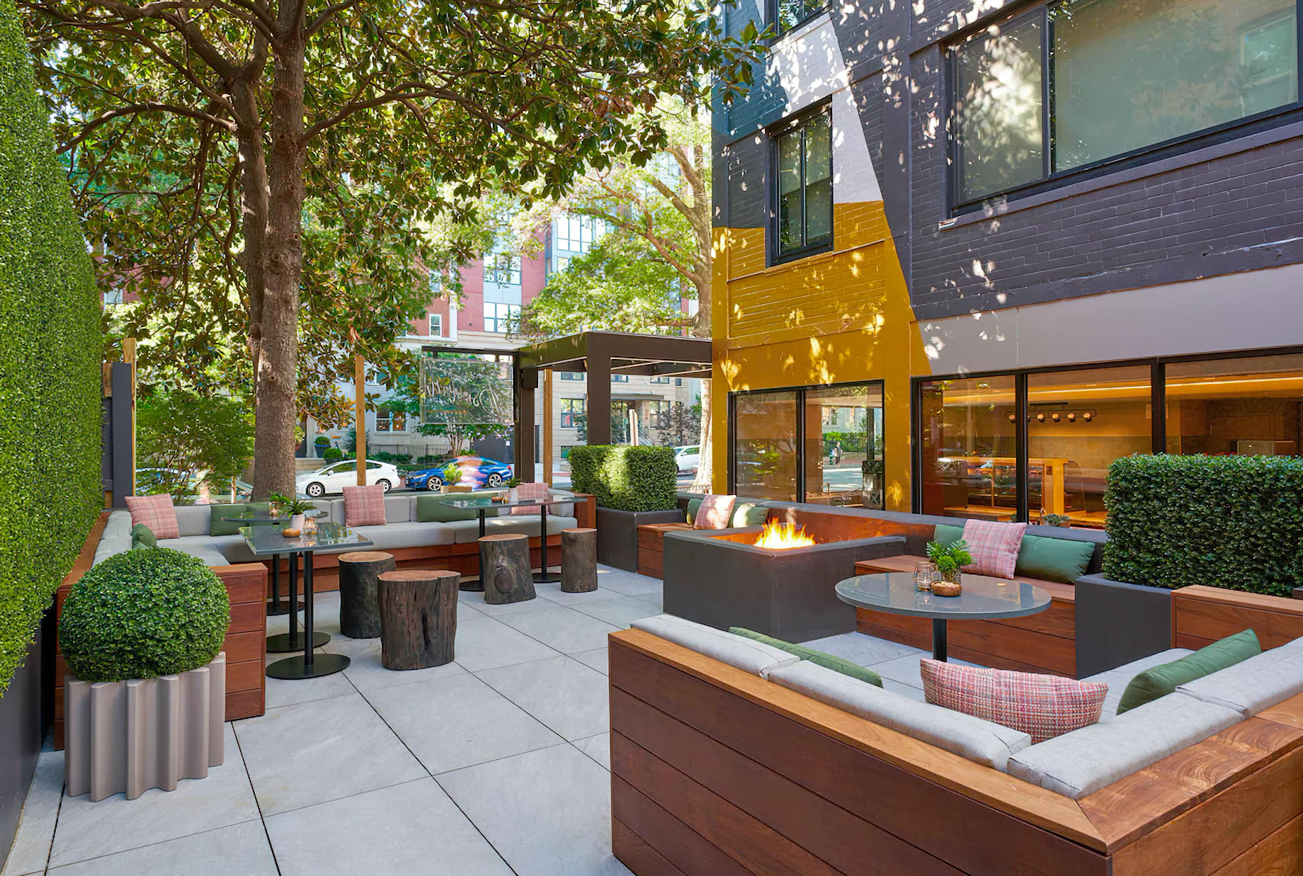 Viceroy Washington DC Hotel – Washington, DC, USA – BPM Coffee & Wine Patio