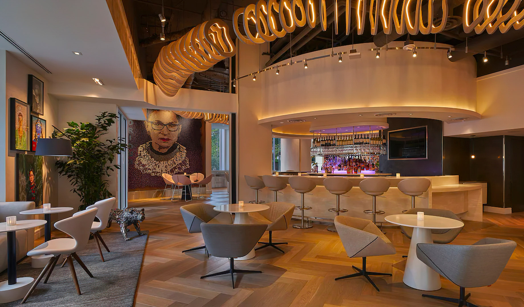 Hotel Zena, a Viceroy Urban Retreat - Washington, DC, USA - Figleaf Bar & Lounge