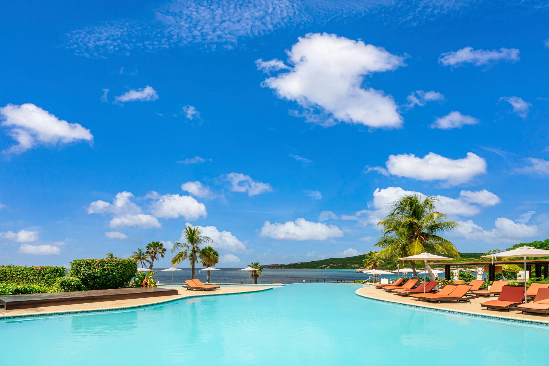 Dreams Curaçao Resort, Spa & Casino – Willemstad, Curaçao – Resort Pool Ocean View