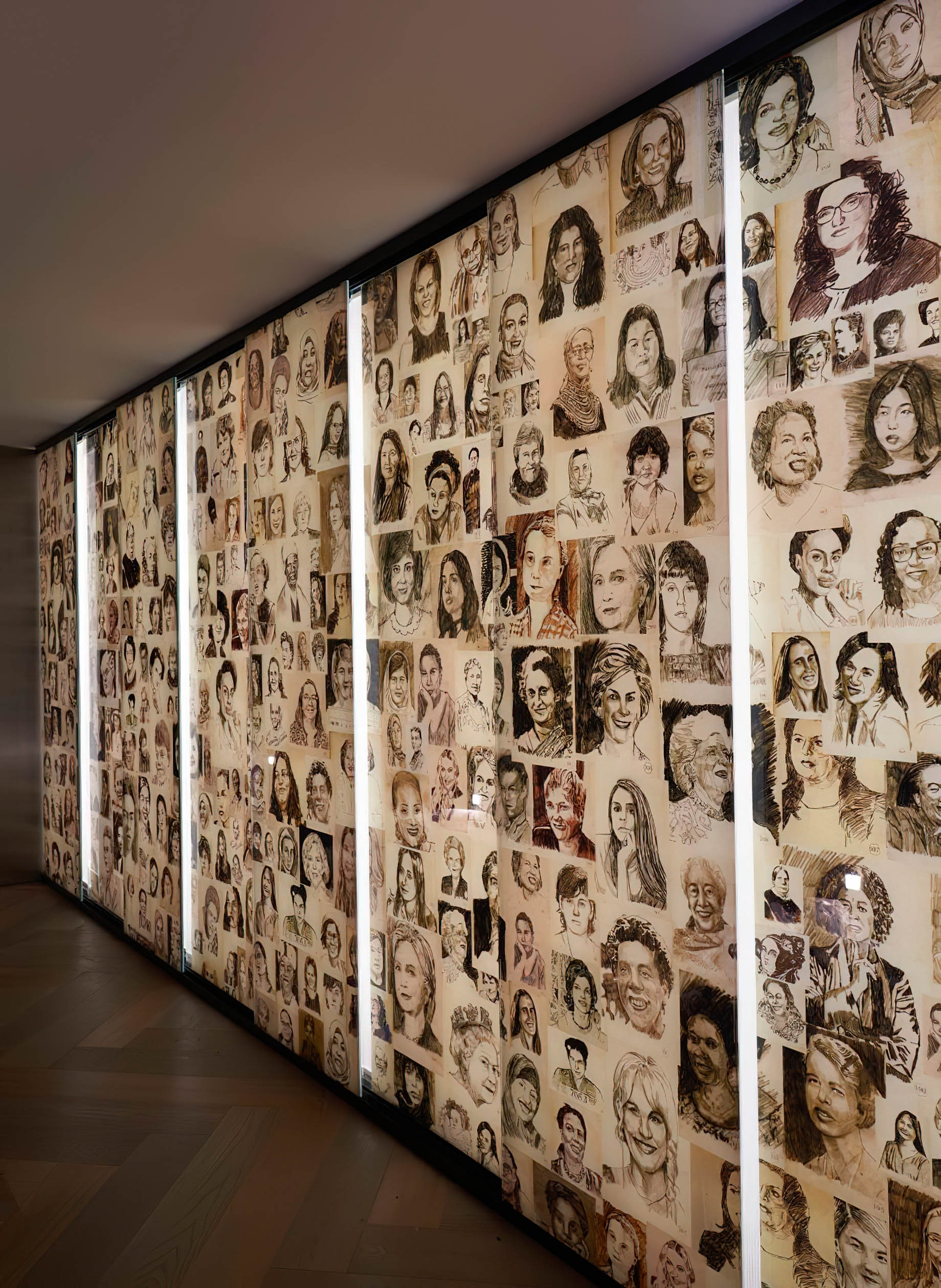 Hotel Zena, a Viceroy Urban Retreat - Washington, DC, USA - The Wall of Honor