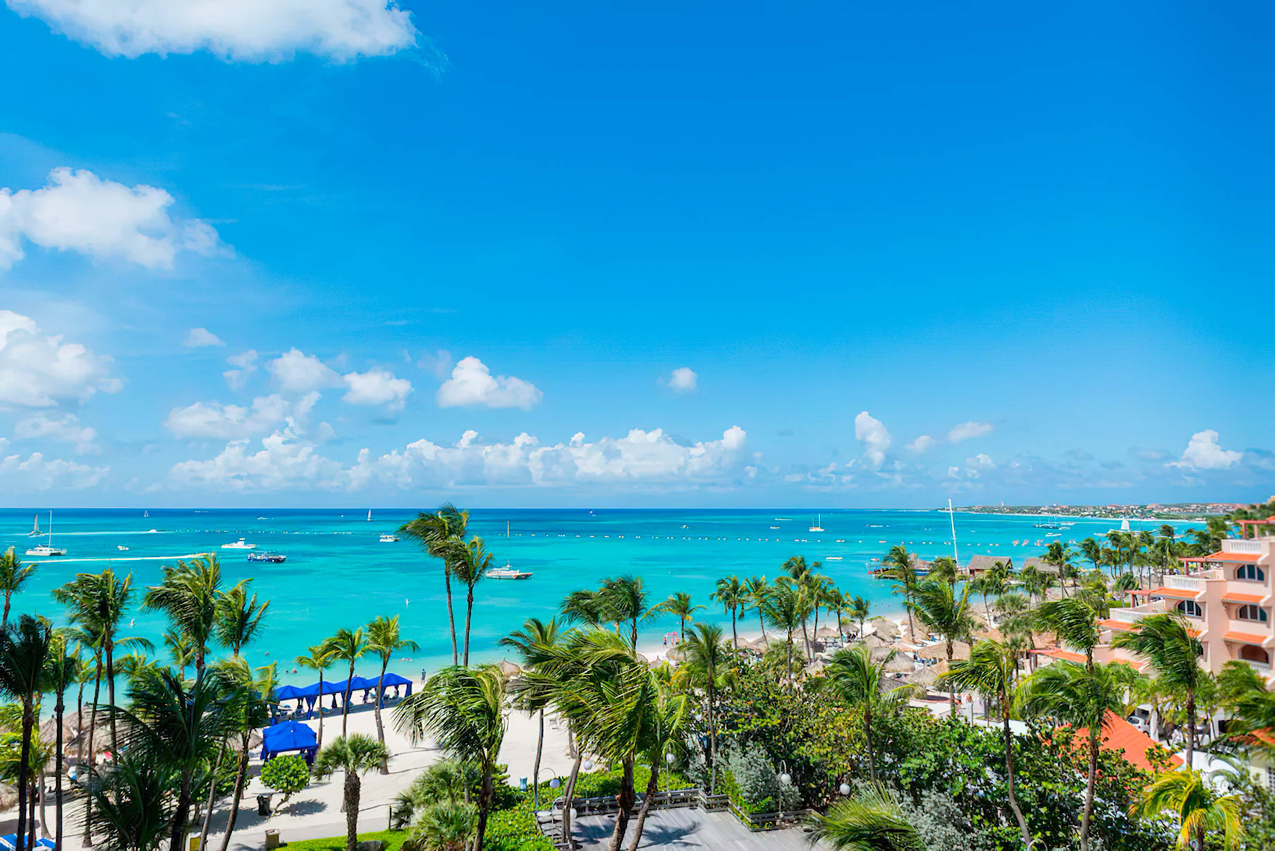 Hyatt Regency Aruba Resort & Casino – Noord, Aruba – Beach Aerial View