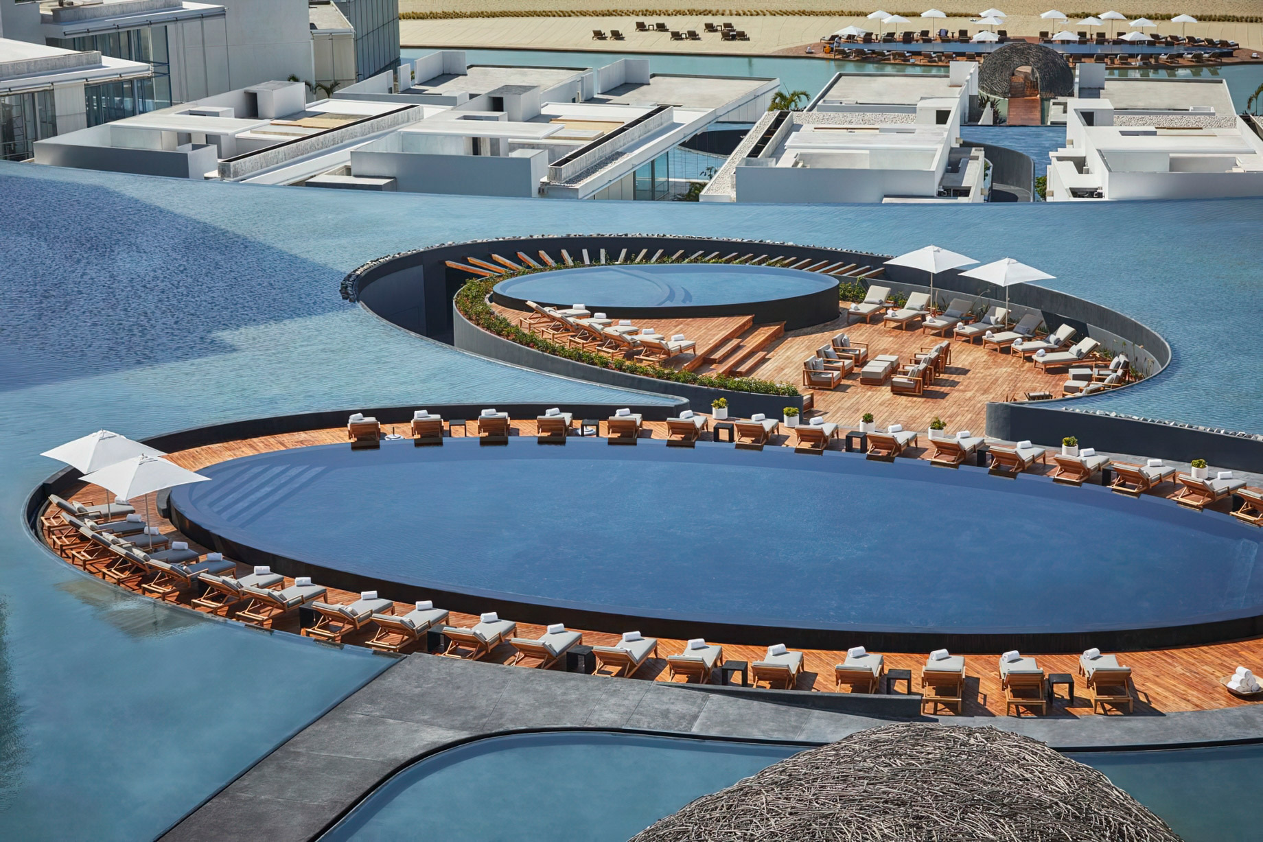 Viceroy Los Cabos Resort – San José del Cabo, Mexico – Pool Aerial View