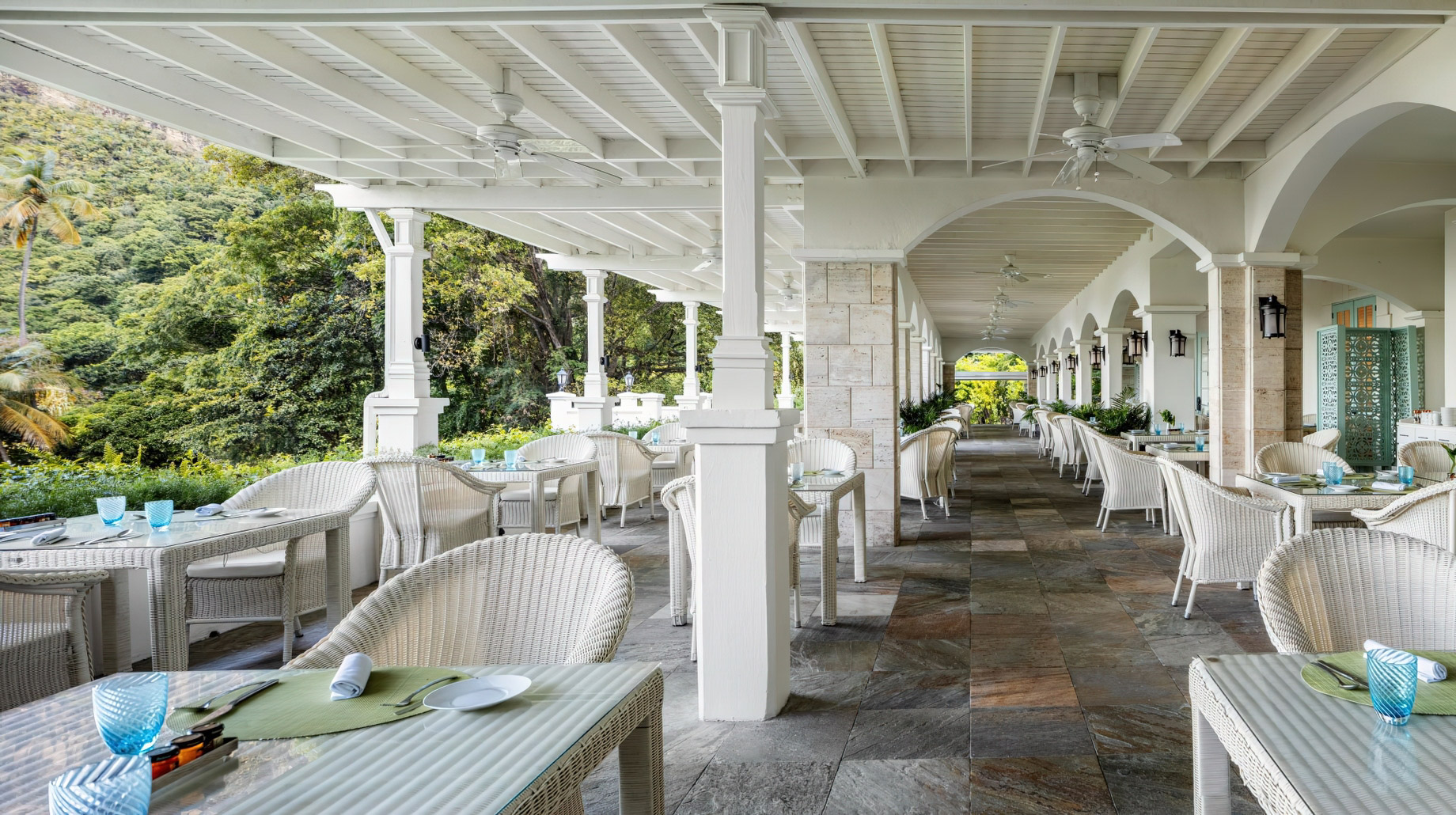 Sugar Beach, A Viceroy Resort – La Baie de Silence, Saint Lucia – The Terrace Restaurant