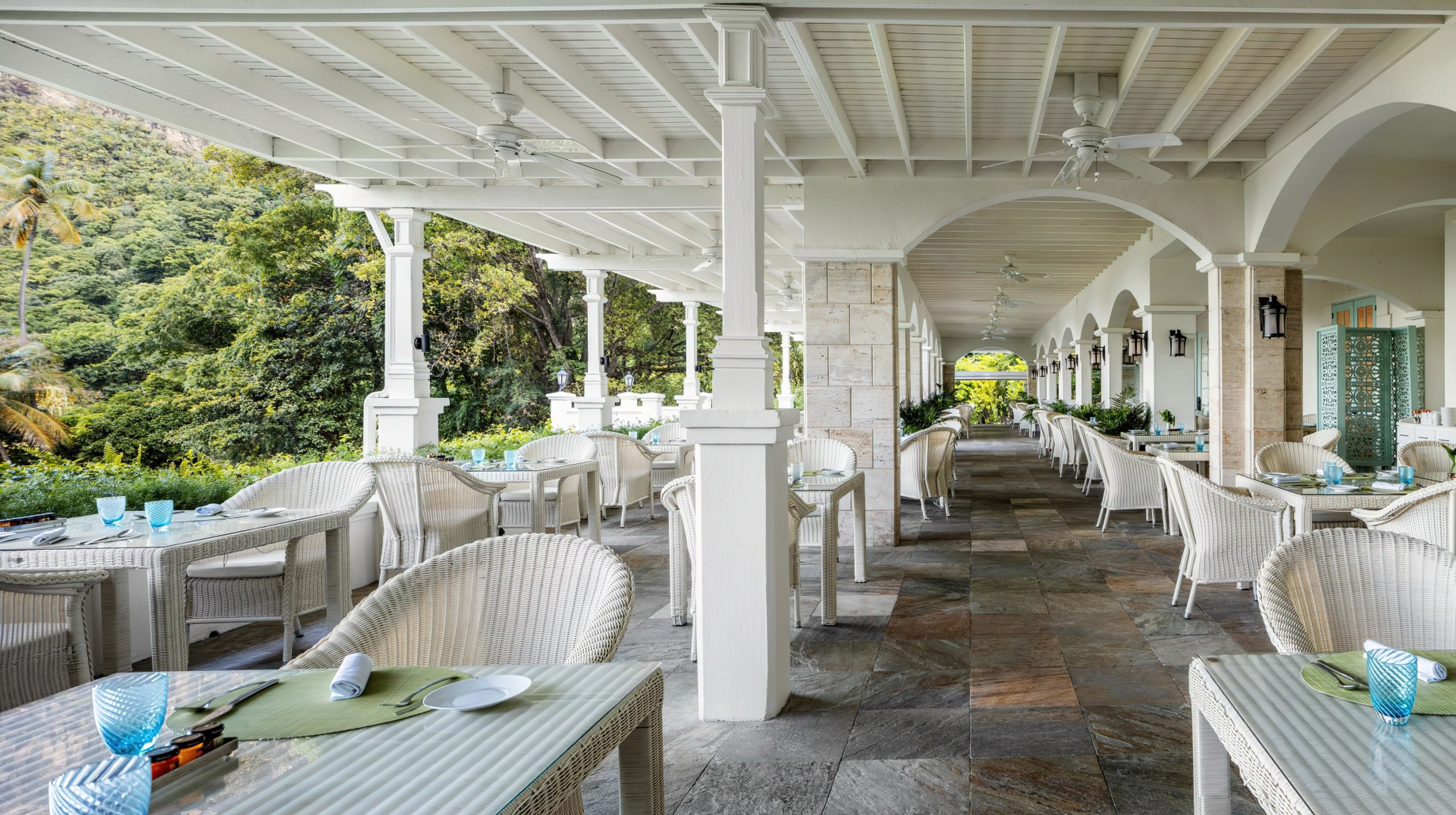 Sugar Beach, A Viceroy Resort - La Baie de Silence, Saint Lucia - The Terrace Restaurant