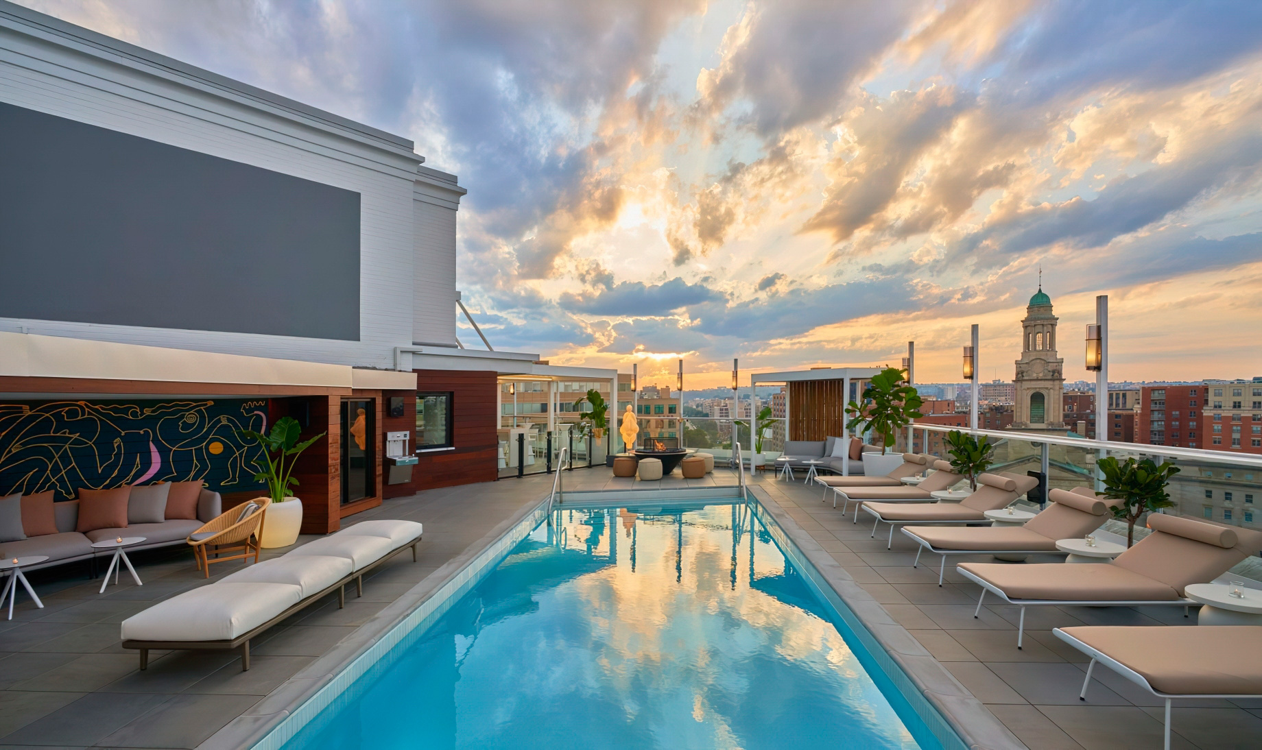 Hotel Zena, a Viceroy Urban Retreat – Washington, DC, USA – Rooftop Pool
