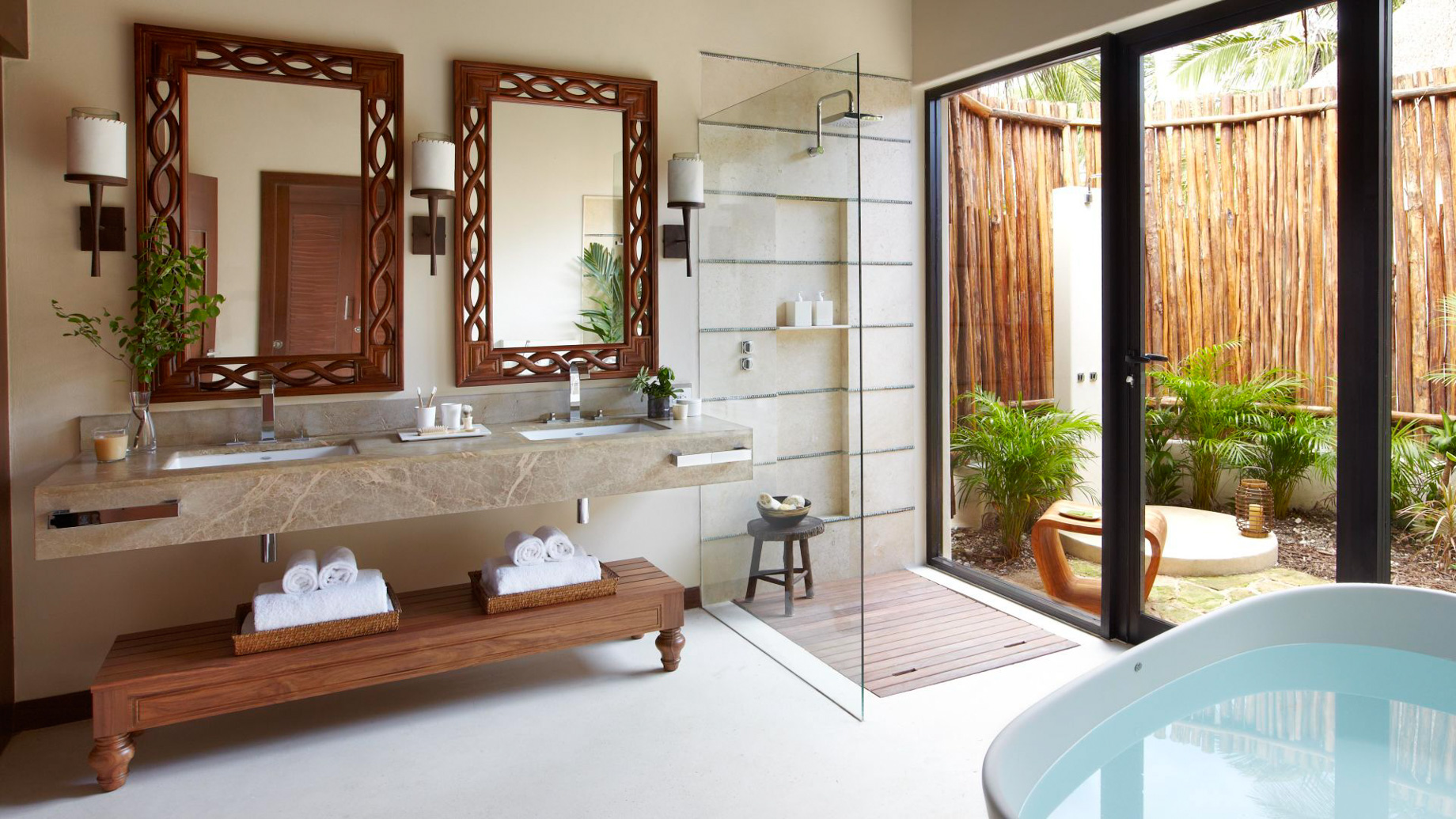 Viceroy Riviera Maya Resort - Playa del Carmen, Mexico - Premium Villa Bathroom