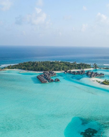Anantara Veli Maldives Resort - South Male Atoll, Maldives - Private Island Aerial View