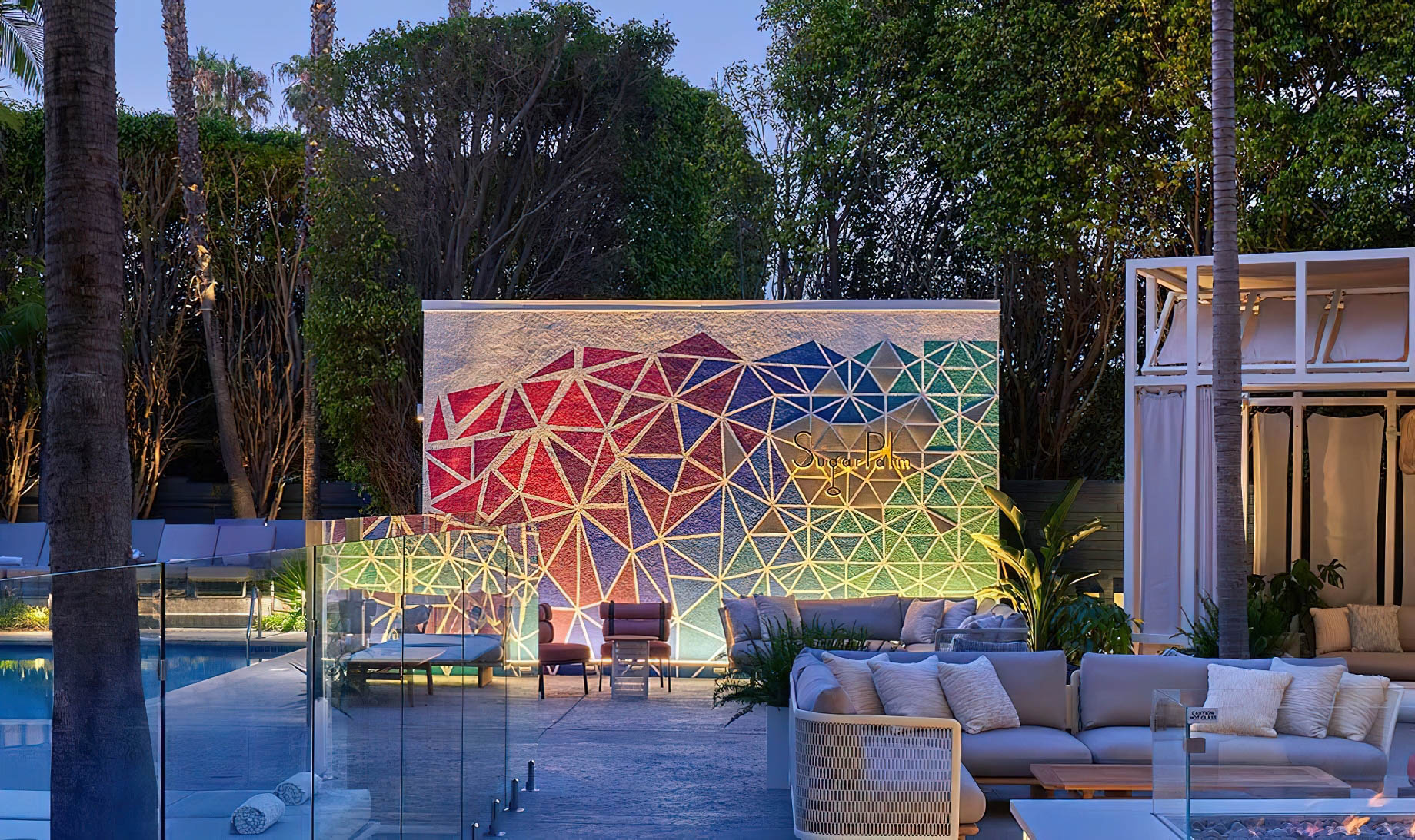 Viceroy Santa Monica Hotel – Santa Monica, CA, USA – Sugar Palm Santa Monica Reataurant Terrace