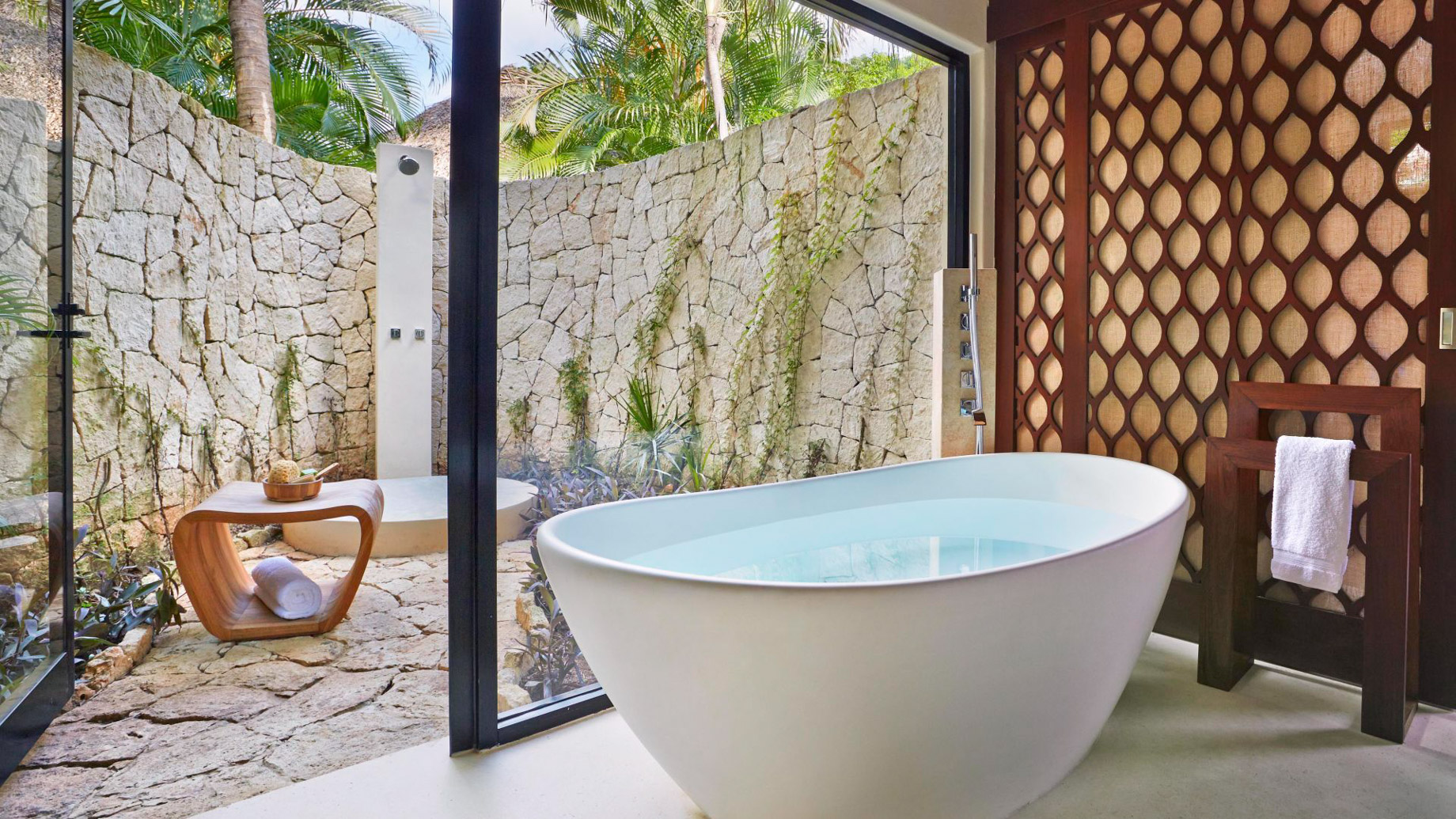 Viceroy Riviera Maya Resort – Playa del Carmen, Mexico – Signature Villa Bathroom