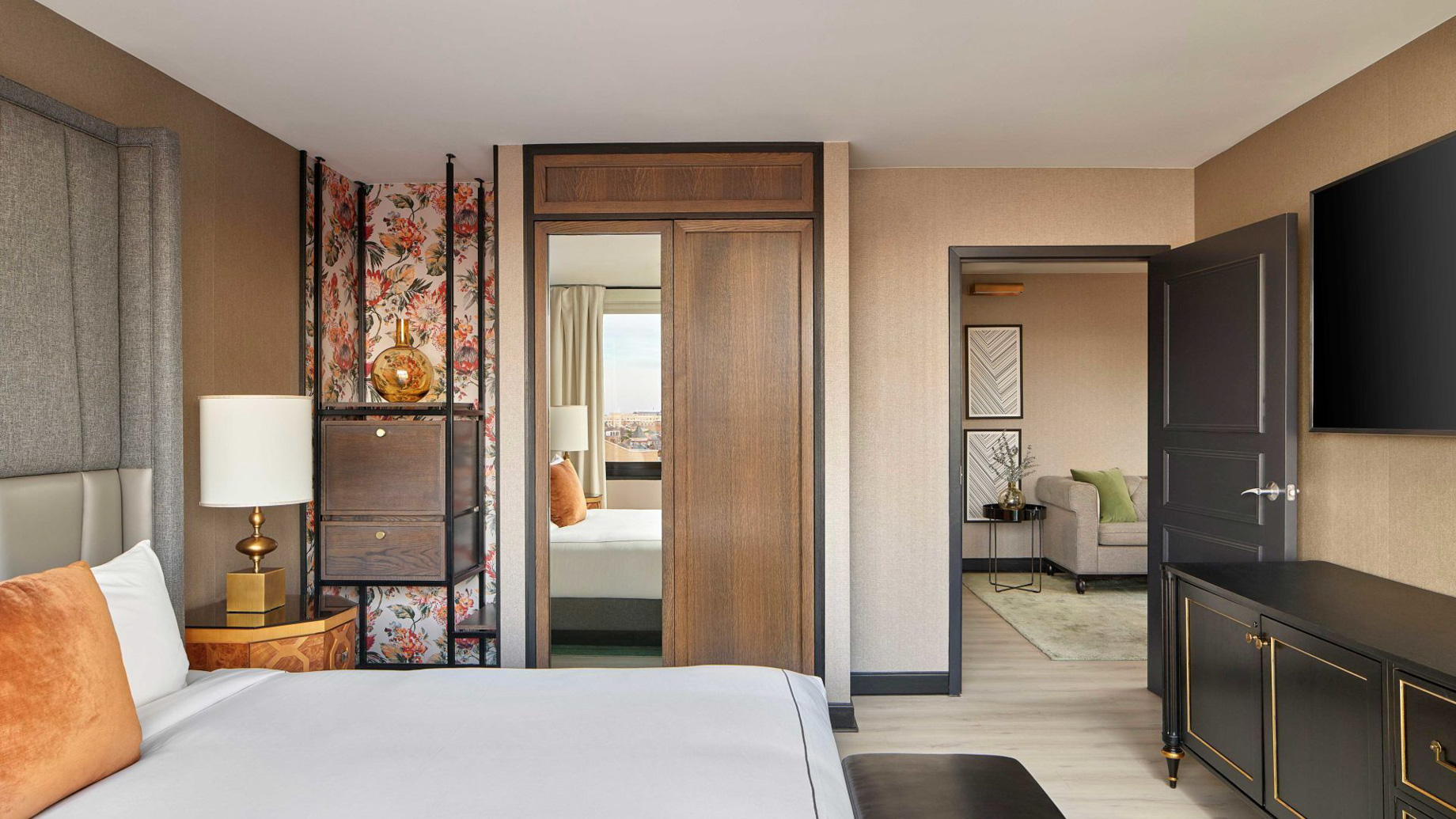 Viceroy Washington DC Hotel - Washington, DC, USA - King Suite Bedroom