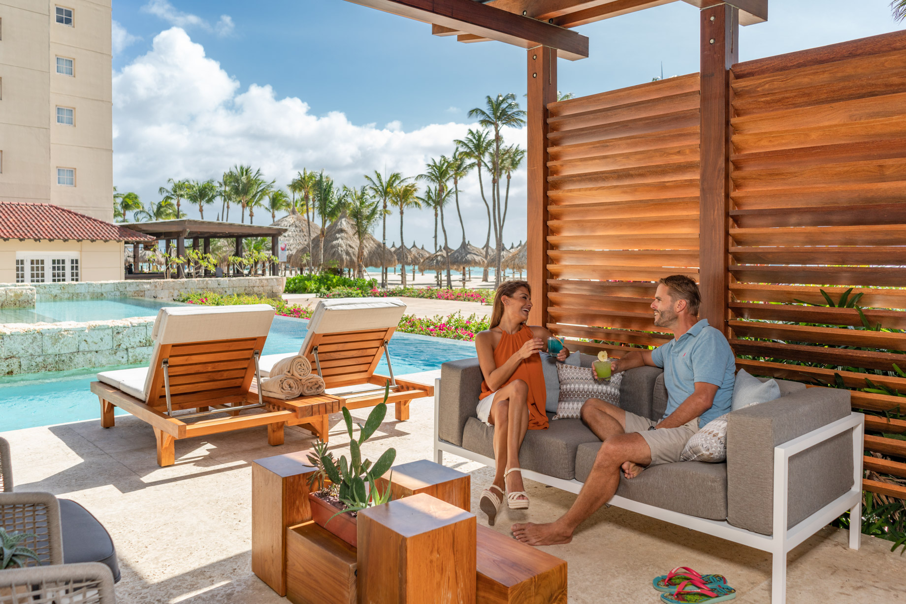 Hyatt Regency Aruba Resort & Casino – Noord, Aruba – Pool Deck Cabana