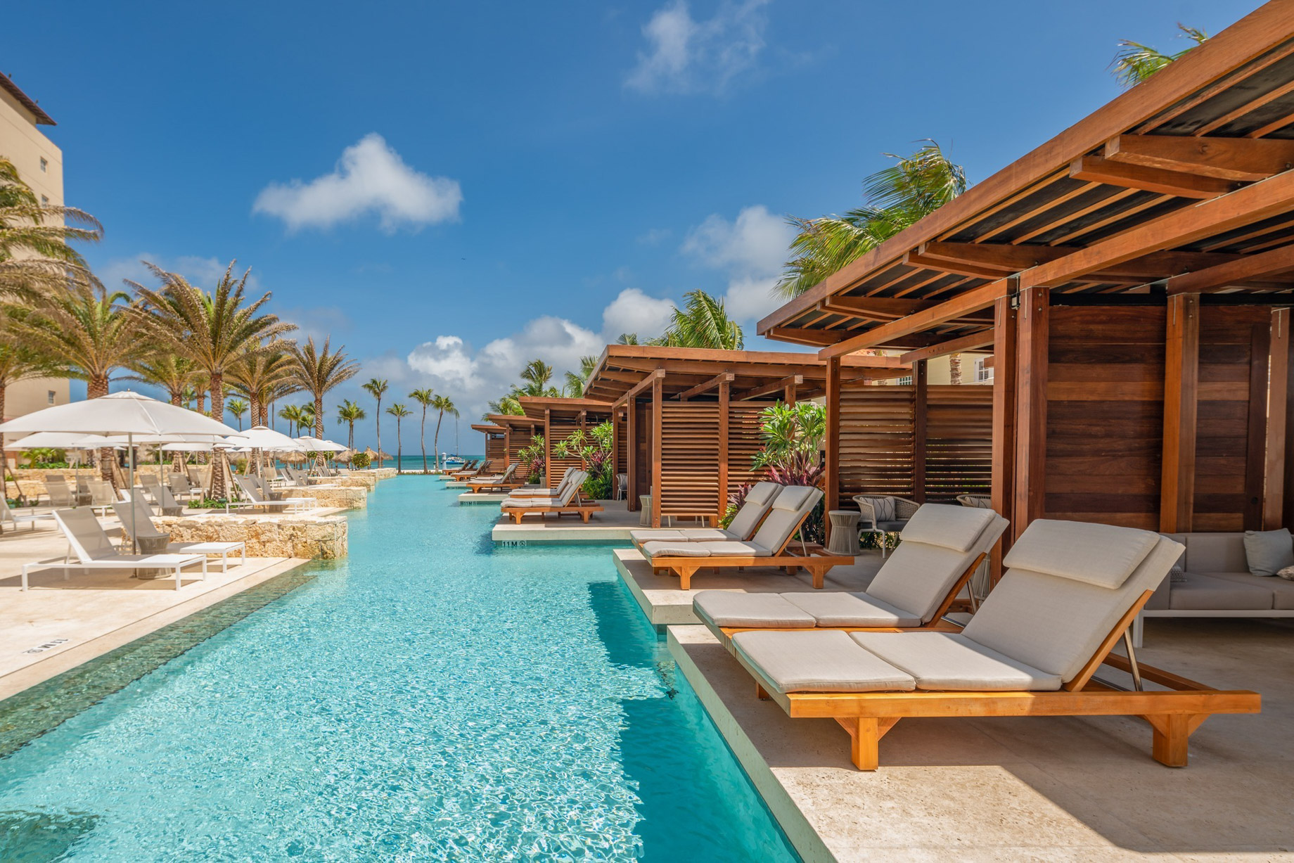Hyatt Regency Aruba Resort & Casino – Noord, Aruba – Pool Deck Cabanas