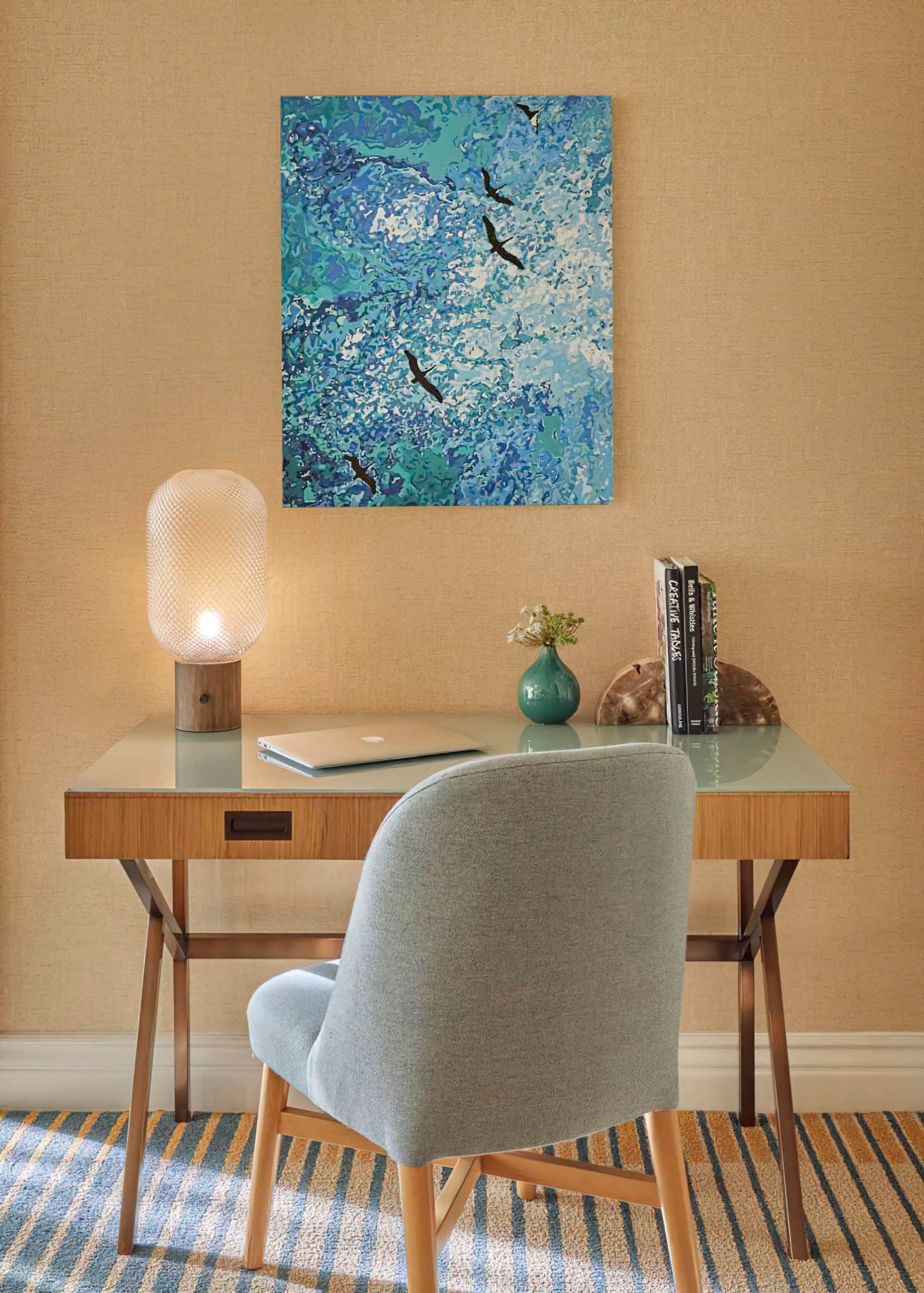 Viceroy Santa Monica Hotel - Santa Monica, CA, USA - Guest Room Work Desk