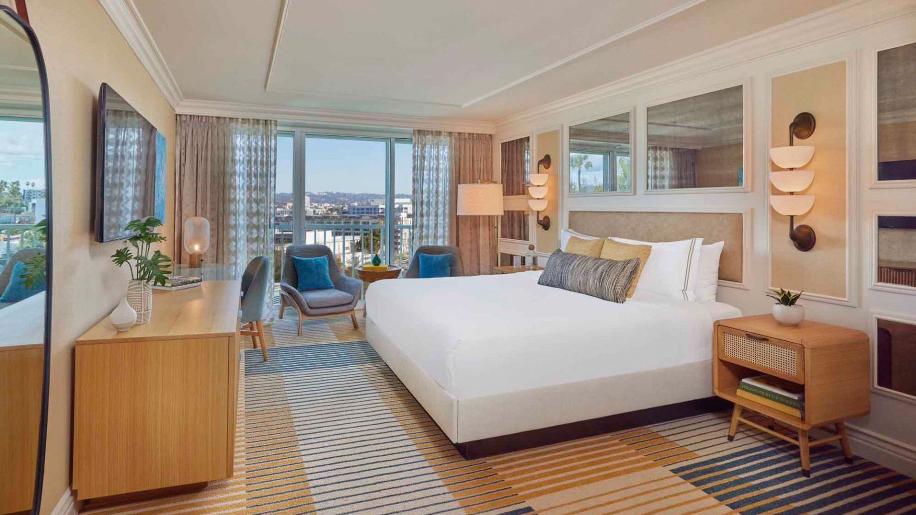 Viceroy Santa Monica Hotel – Santa Monica, CA, USA – City View Deluxe King Room