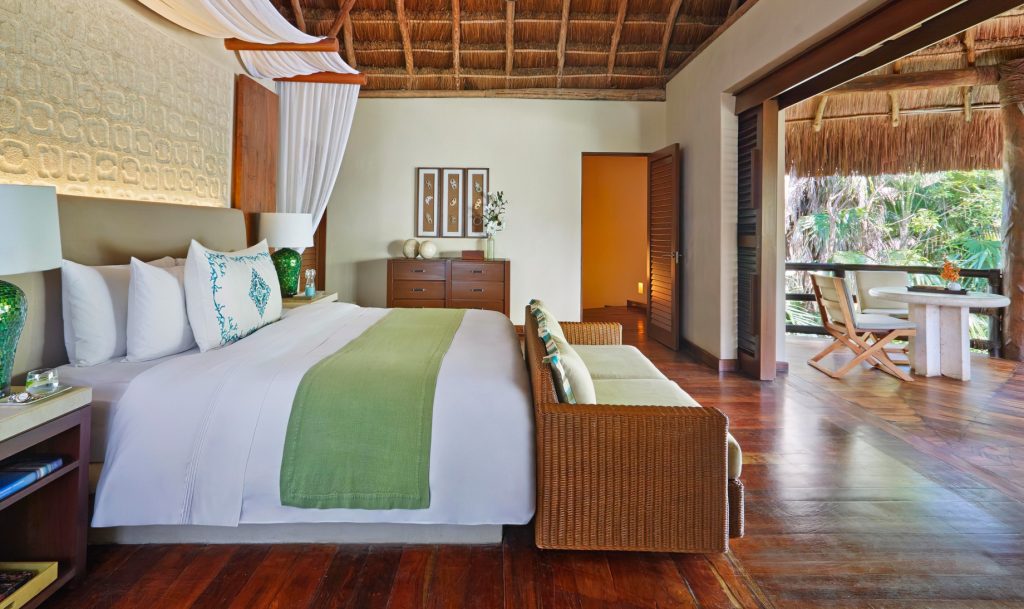 Viceroy Riviera Maya Resort - Playa del Carmen, Mexico - Ocean View Two Level Villa Bedroom