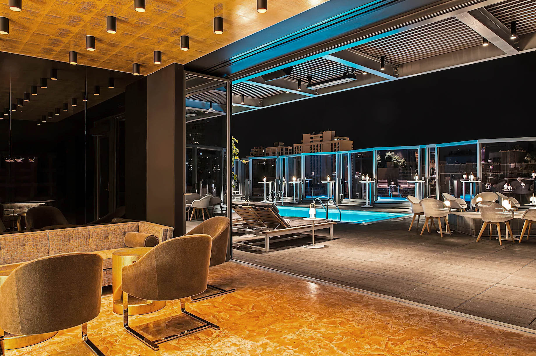 Viceroy Chicago Hotel – Chicago, IL, USA – Devereaux Rooftop Lounge