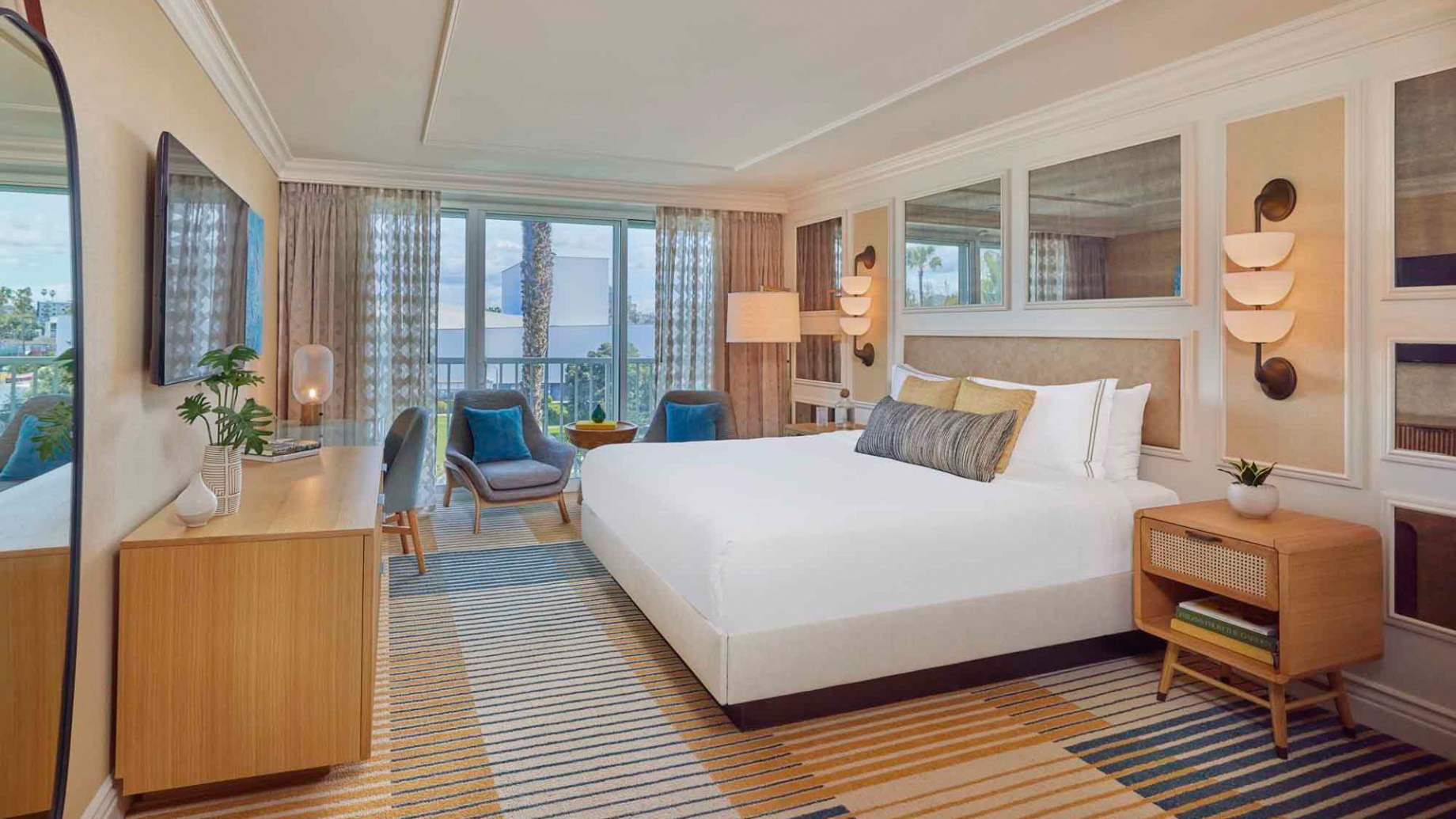 Viceroy Santa Monica Hotel – Santa Monica, CA, USA – City View King Room