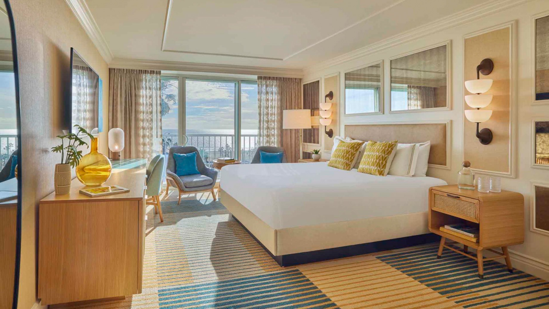 Viceroy Santa Monica Hotel - Santa Monica, CA, USA - Ocean View King Room