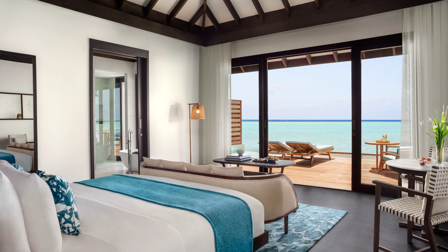 Anantara Veli Maldives Resort – South Male Atoll, Maldives – Deluxe Over Water Pool Villa View