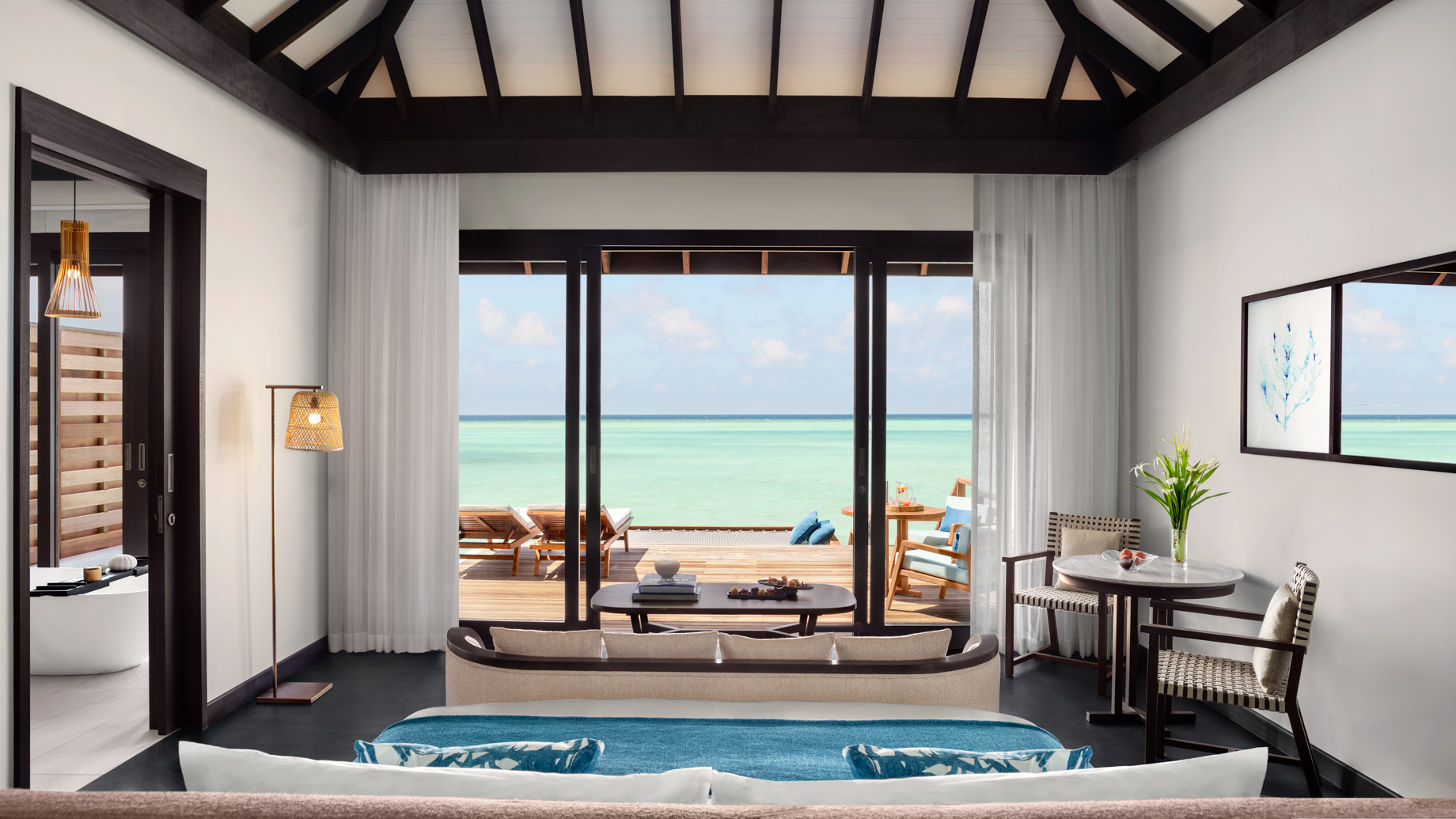 Anantara Veli Maldives Resort – South Male Atoll, Maldives – Deluxe Over Water Pool Villa Ocean View