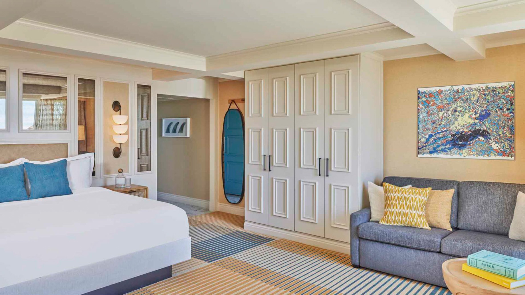 Viceroy Santa Monica Hotel – Santa Monica, CA, USA – Canary Partial Ocean View King Room Interior