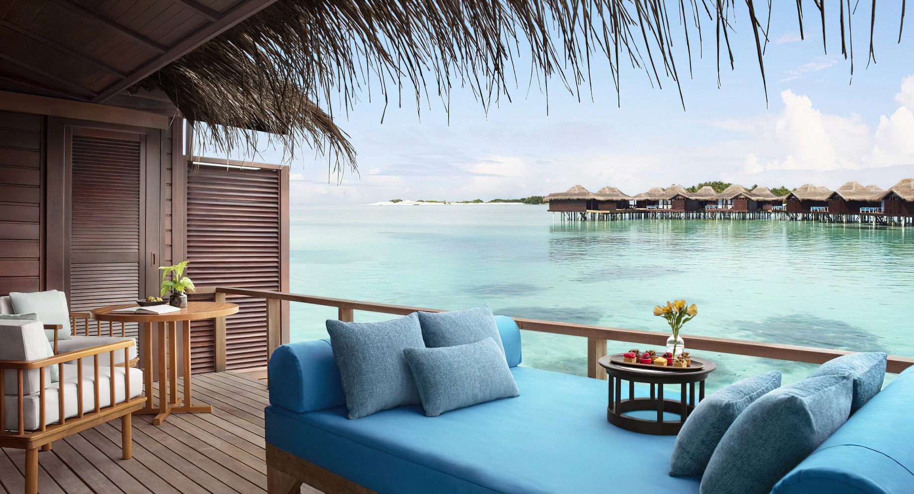 Anantara Veli Maldives Resort – South Male Atoll, Maldives – Over Water Villa Deck View