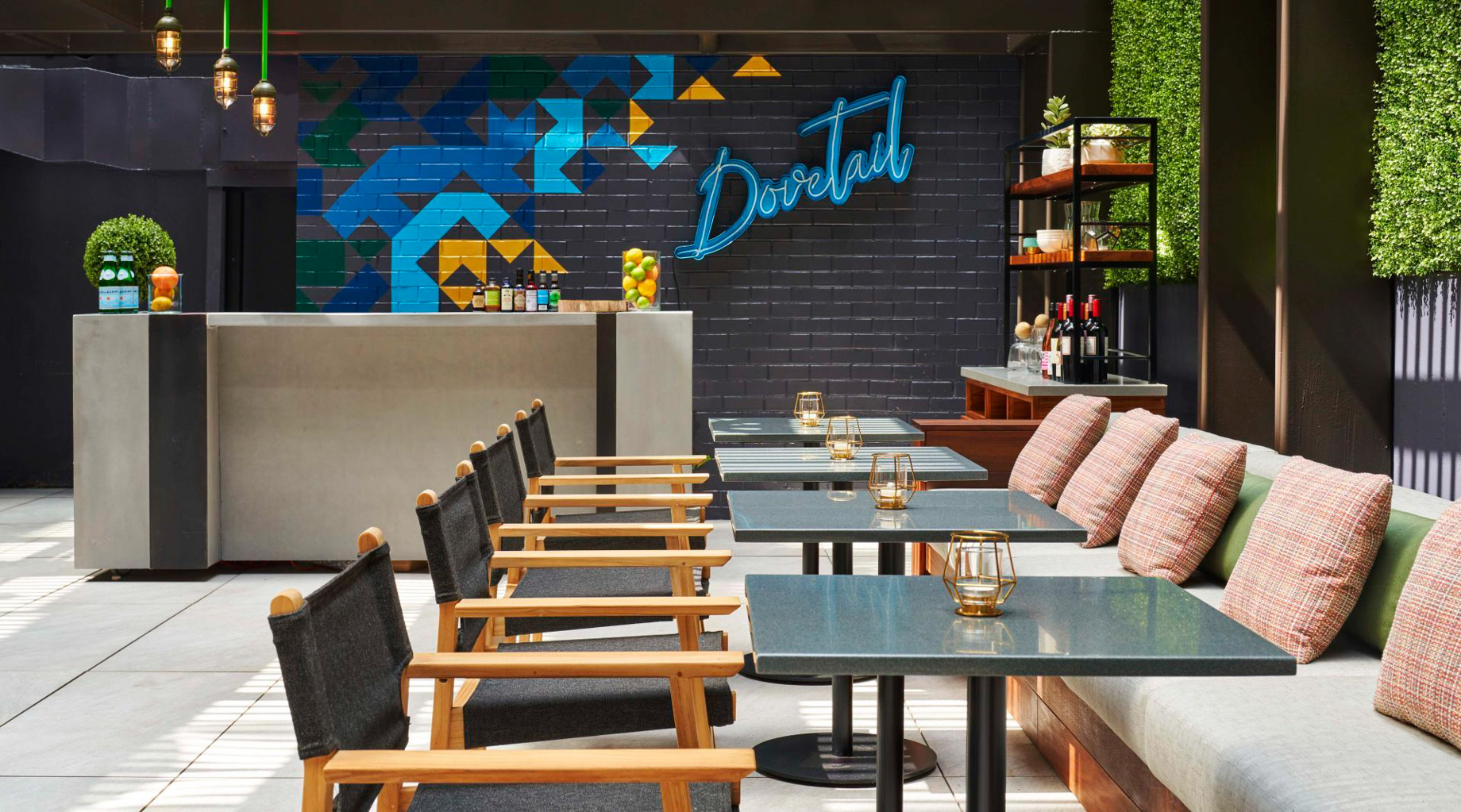 Viceroy Washington DC Hotel - Washington, DC, USA - Dovetail Bar & Restaurant Patio