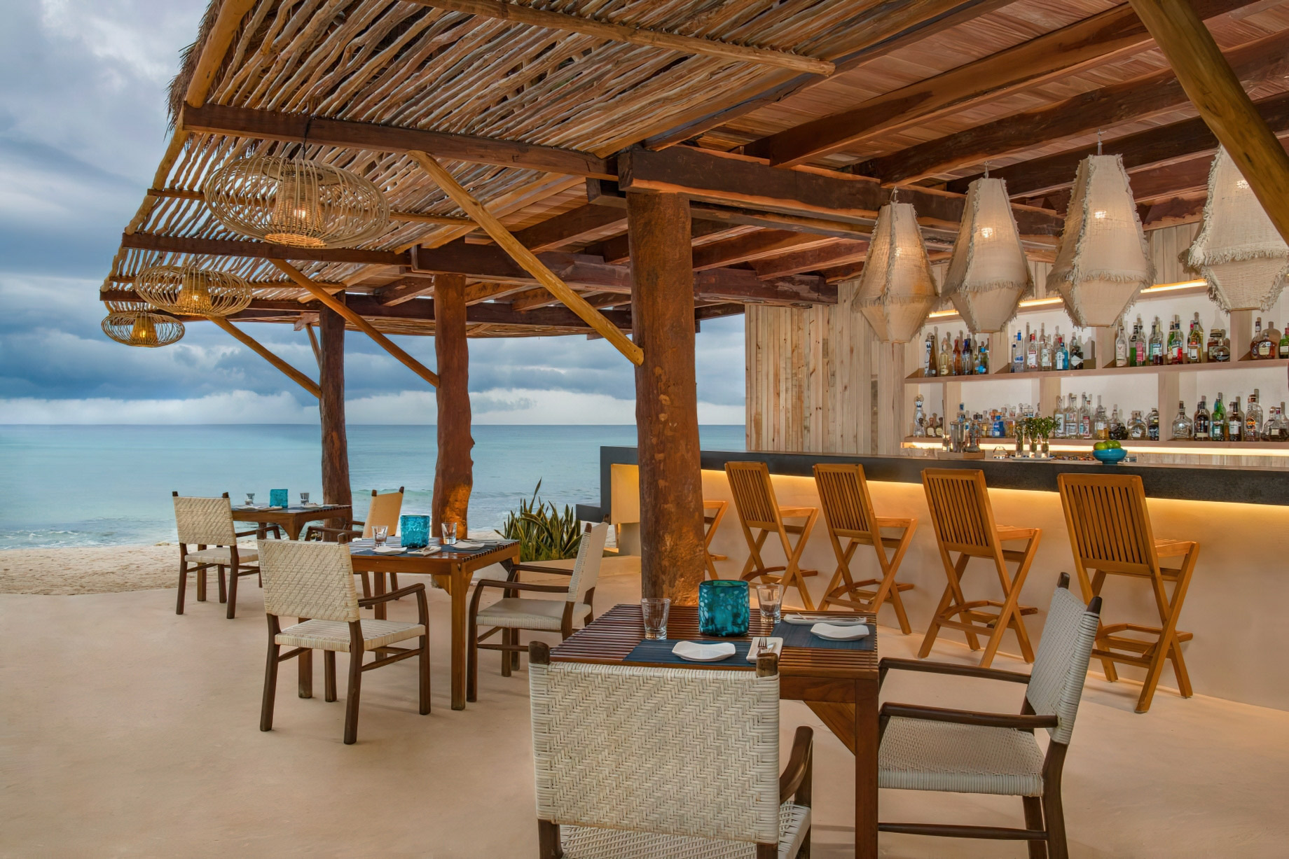 Viceroy Riviera Maya Resort - Playa del Carmen, Mexico - Coral Restaurant + Bar