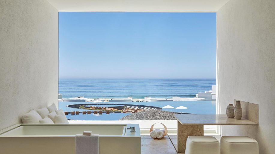 Viceroy Los Cabos Resort - San José del Cabo, Mexico - Ocean View King Bed Guestroom Balcony Tub