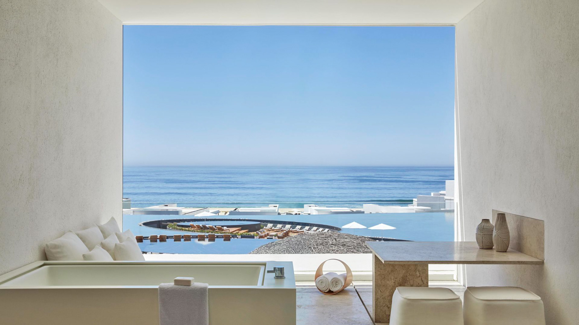 Viceroy Los Cabos Resort – San José del Cabo, Mexico – Ocean View King Bed Guestroom Balcony Tub