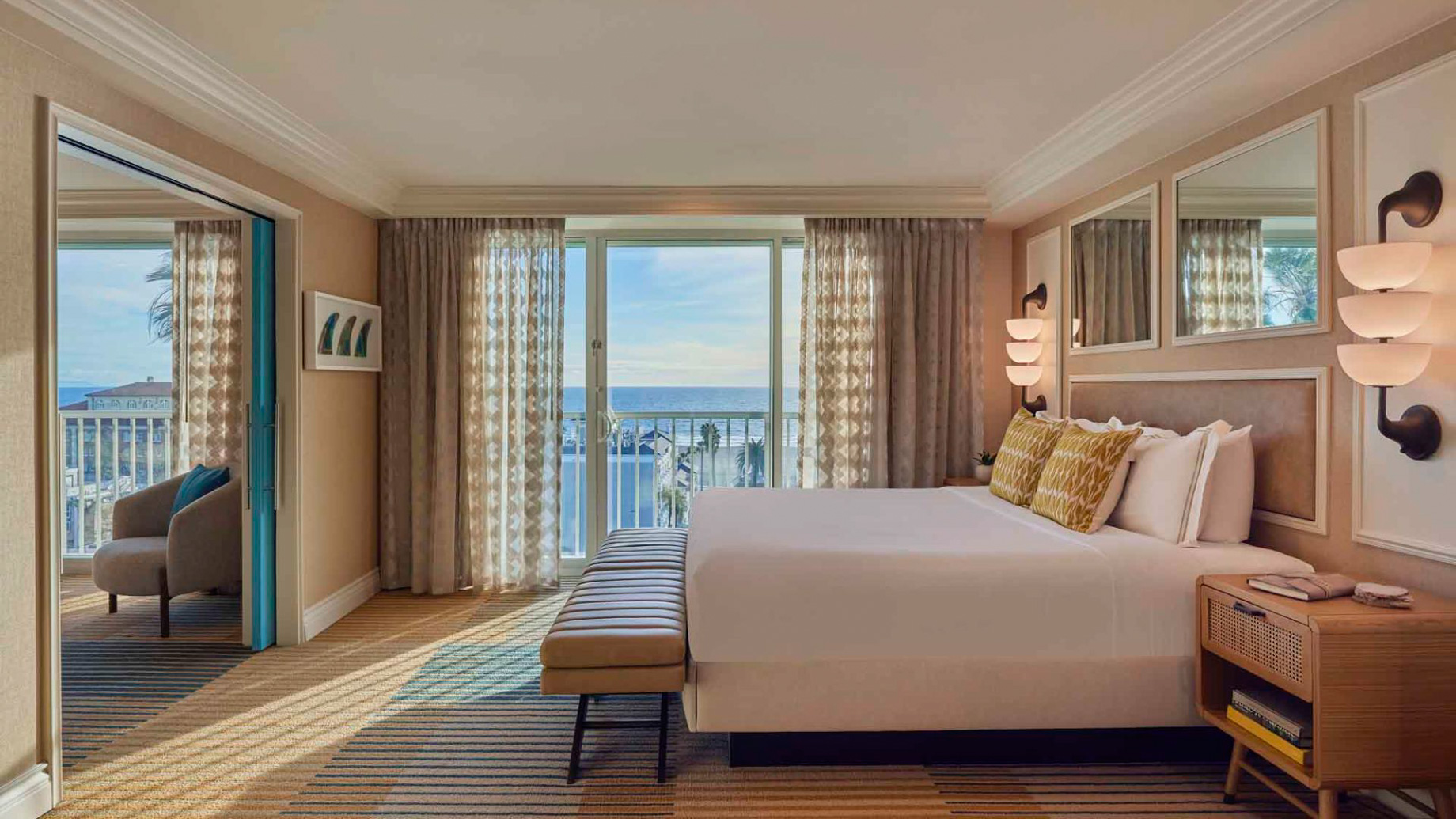 Viceroy Santa Monica Hotel - Santa Monica, CA, USA - Palmetto King Suite