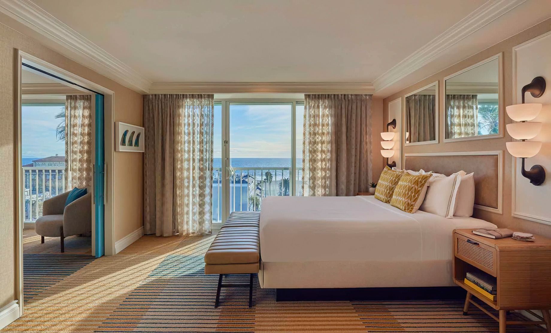 Viceroy Santa Monica Hotel - Santa Monica, CA, USA - Palmetto King Suite