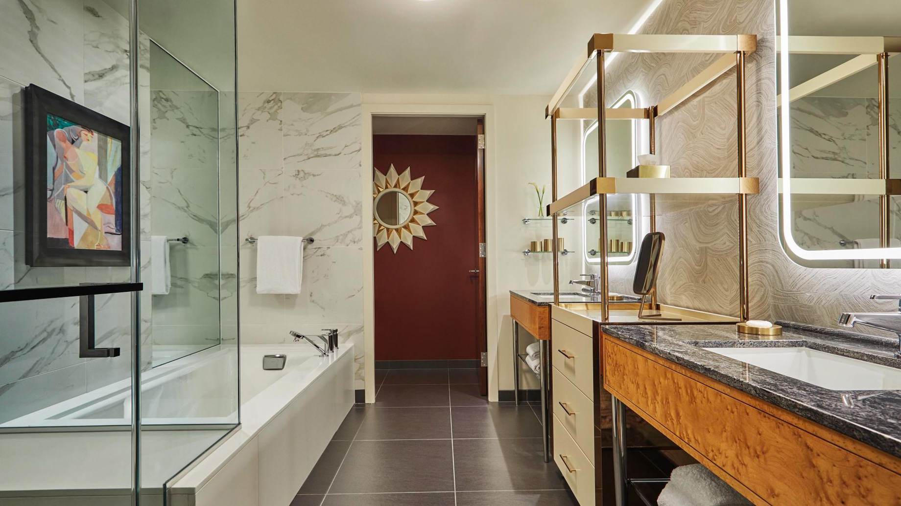 Viceroy Chicago Hotel – Chicago, IL, USA – Grand King Room Bathroom