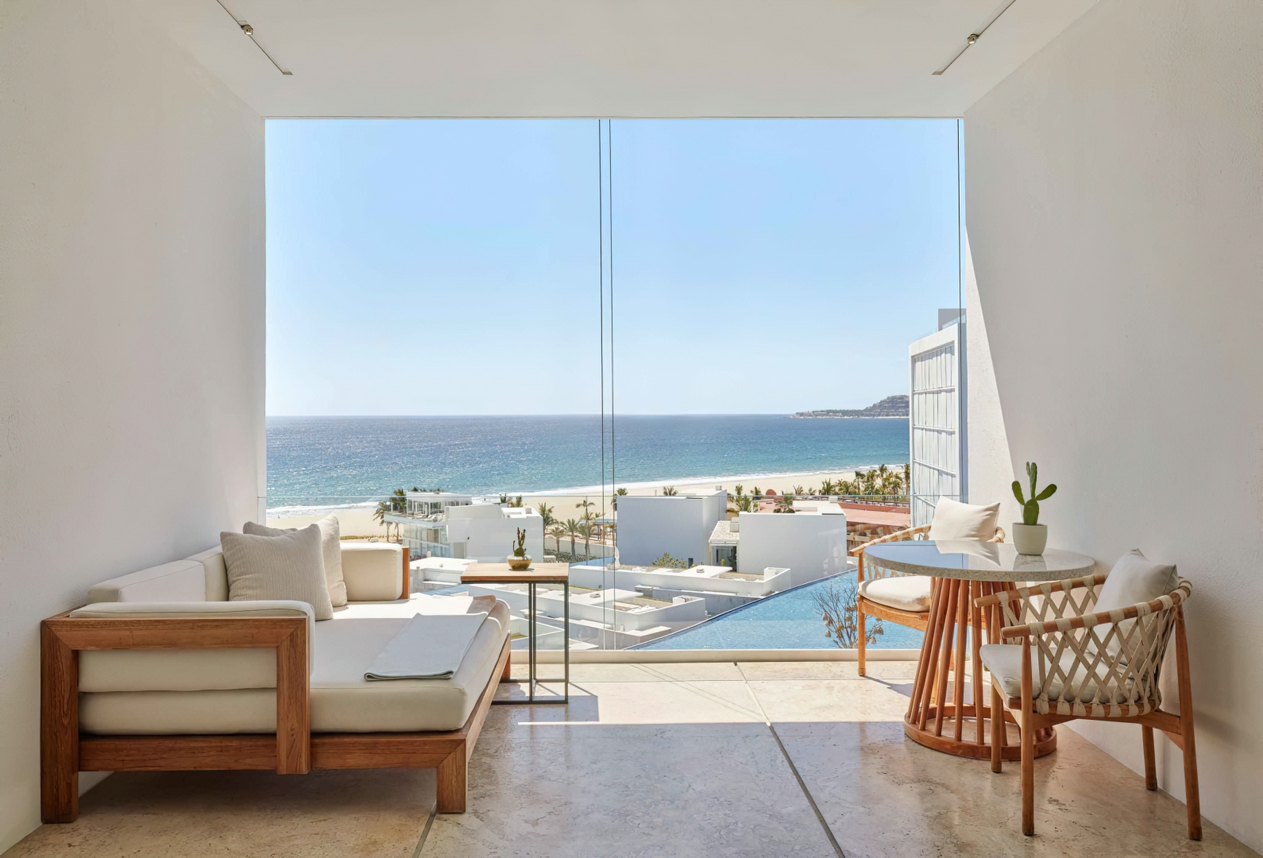 Viceroy Los Cabos Resort – San José del Cabo, Mexico – Ocean View King Bed Guestroom Balcony