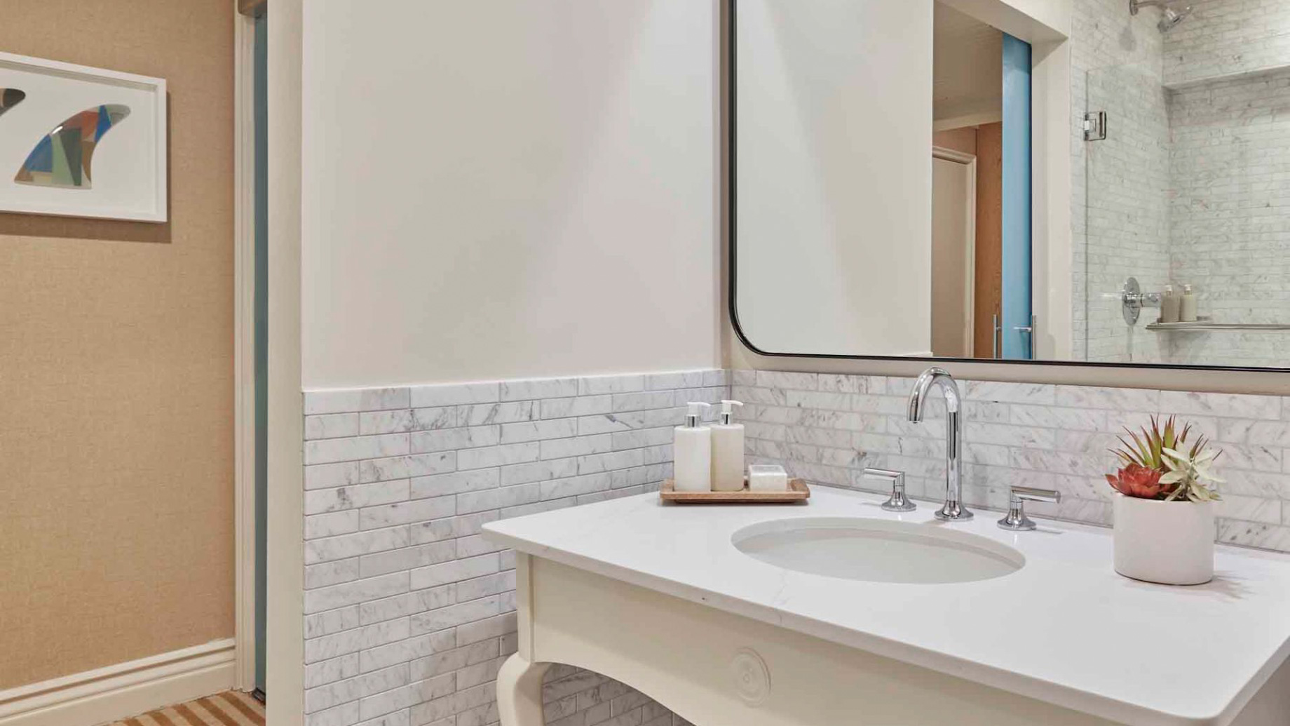 Viceroy Santa Monica Hotel – Santa Monica, CA, USA – Pacific Suite Bathroom Vanity