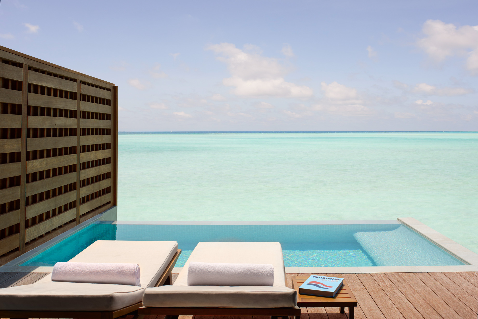Anantara Veli Maldives Resort – South Male Atoll, Maldives – Over Water Pool Villa Deck Ocean View