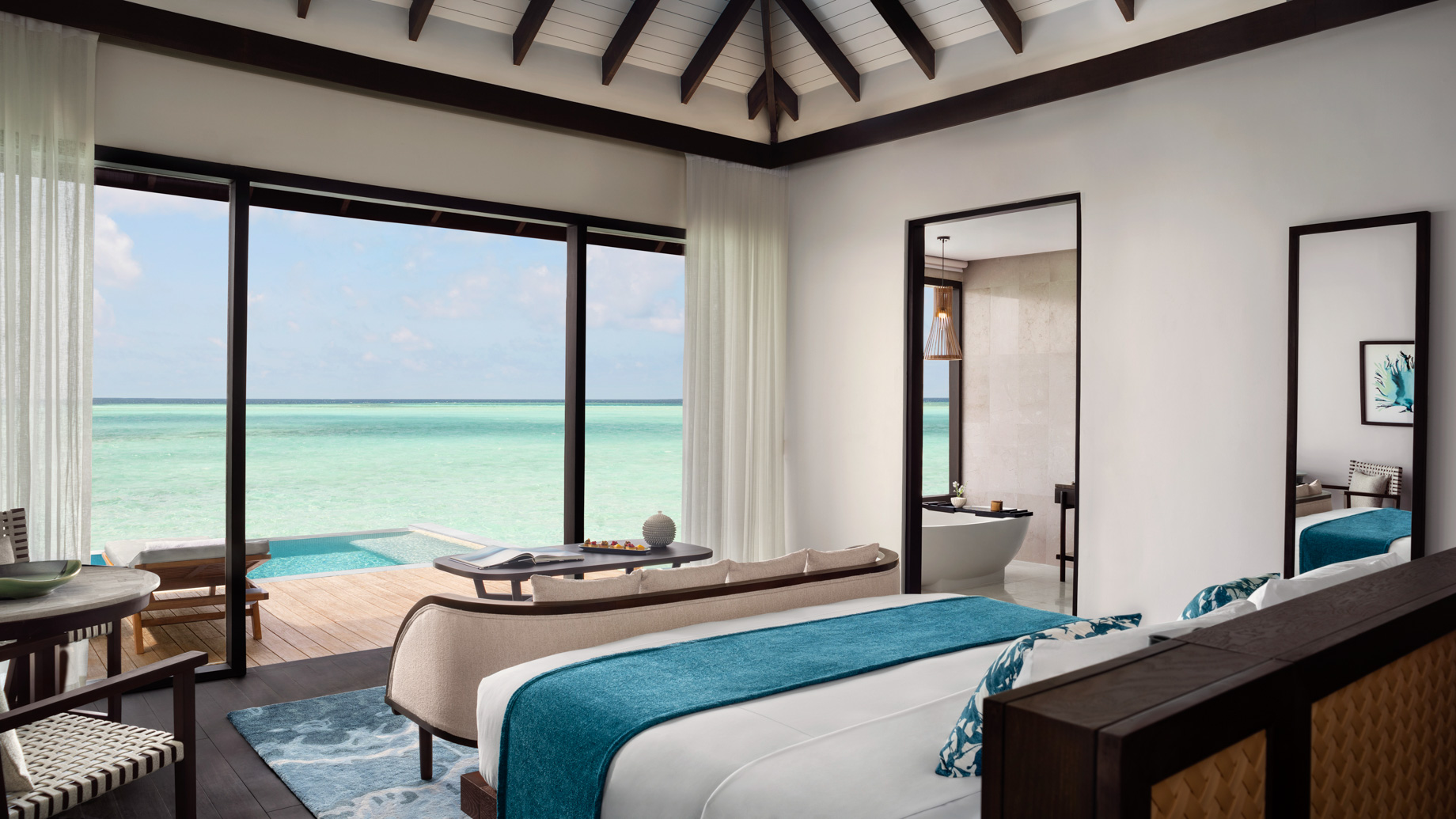 Anantara Veli Maldives Resort - South Male Atoll, Maldives - Over Water Pool Villa