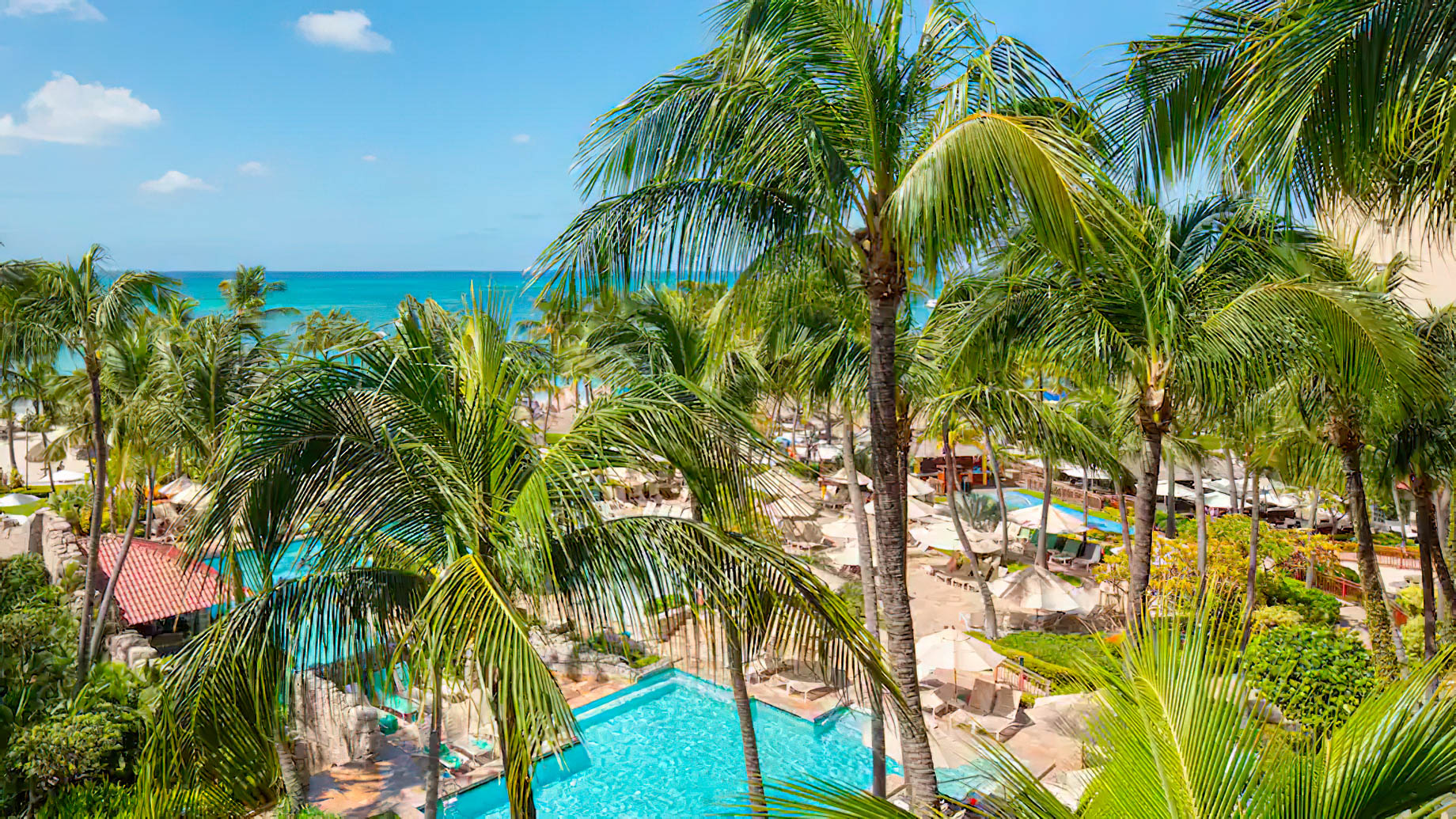 Hyatt Regency Aruba Resort & Casino – Noord, Aruba – Pool Ocean View Aerial